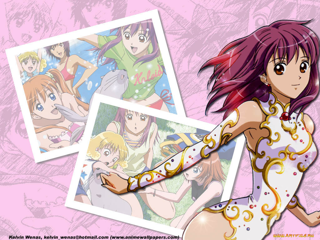 аниме, kaleido, star