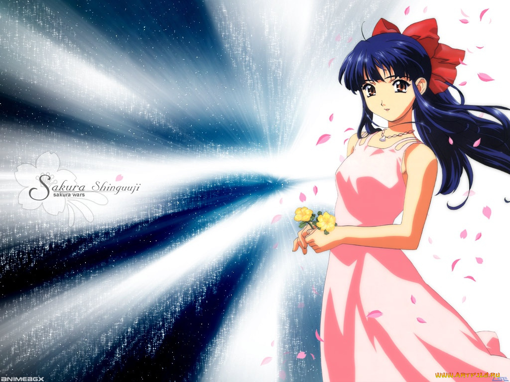 аниме, sakura, wars