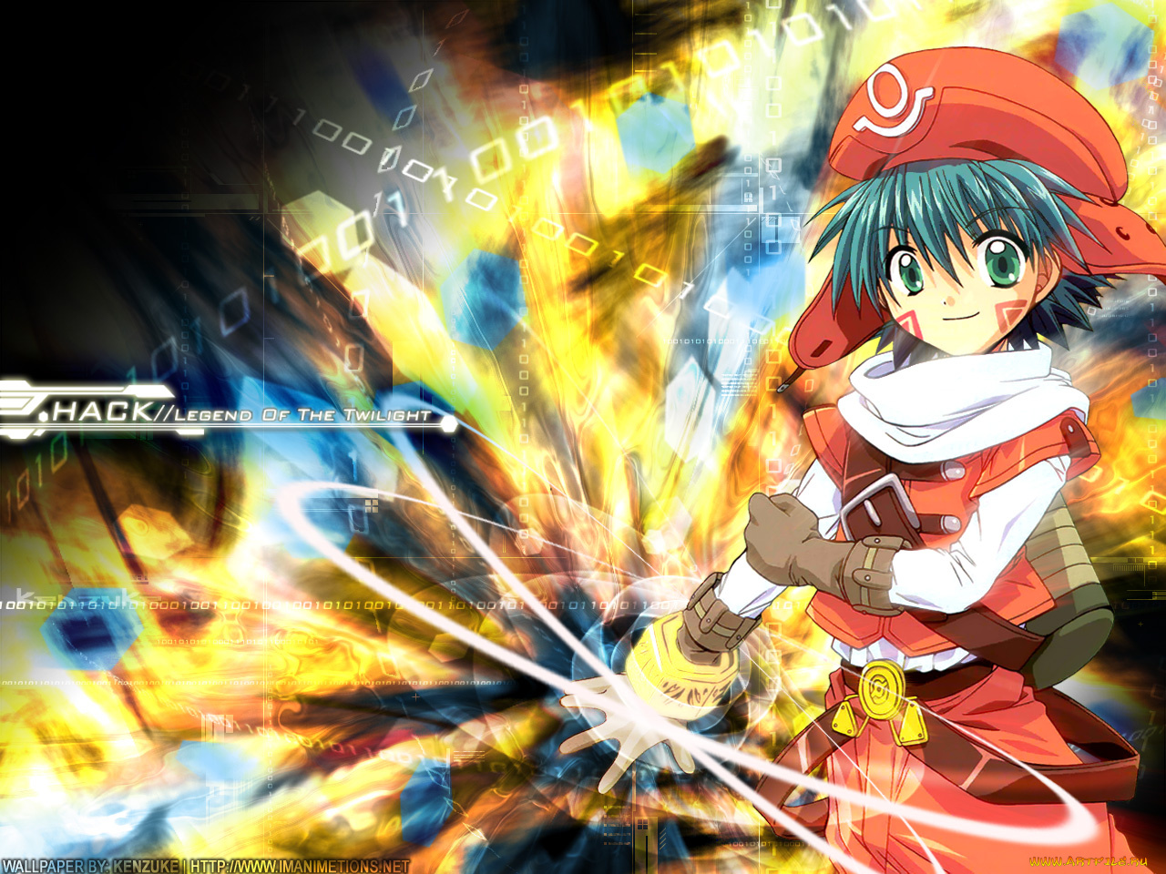 аниме, hack, sign