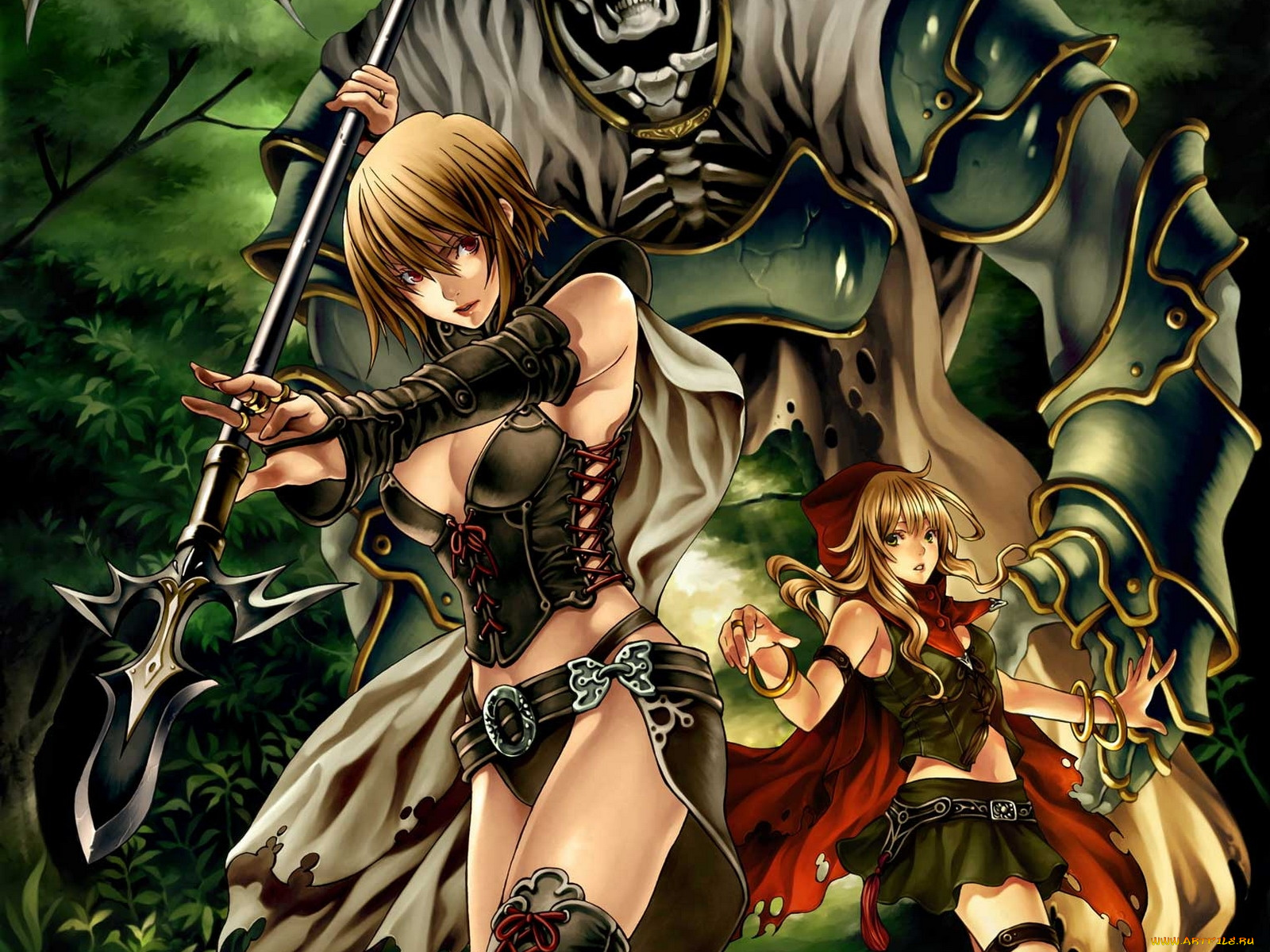 аниме, weapon, blood, technology