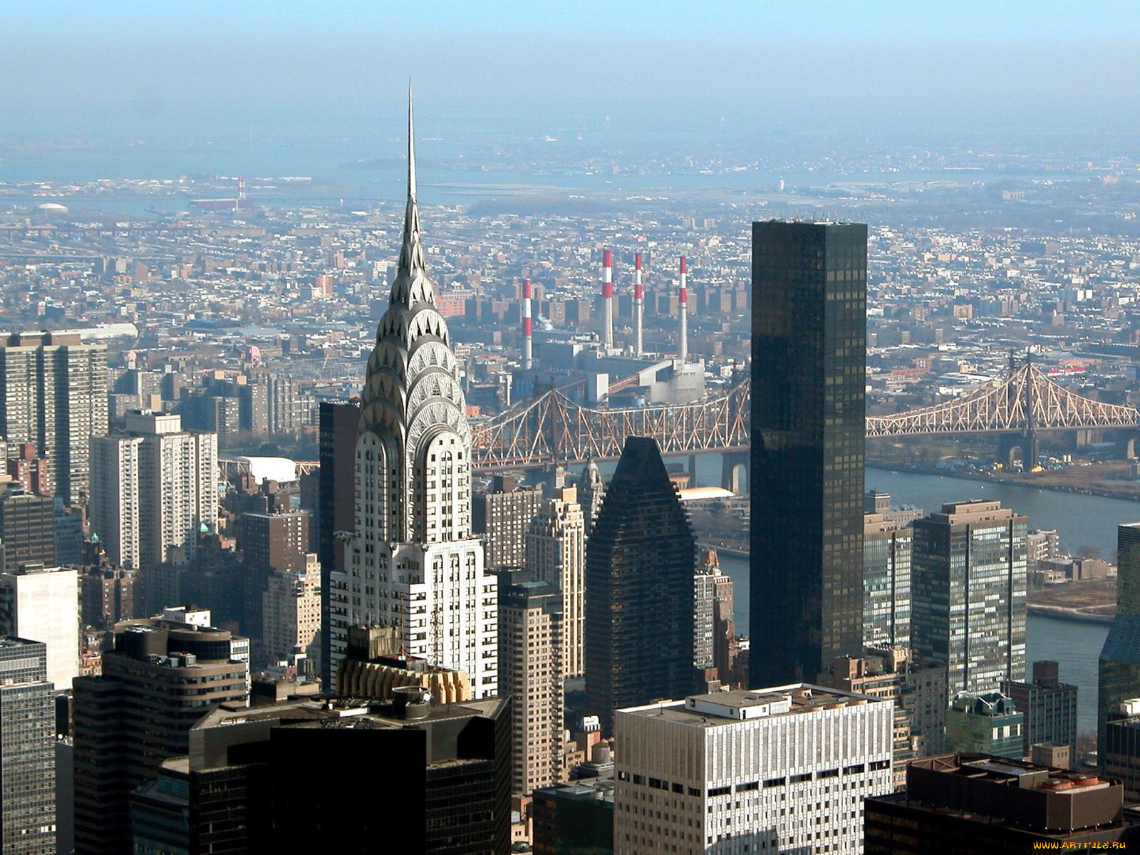 города, нью, йорк, сша