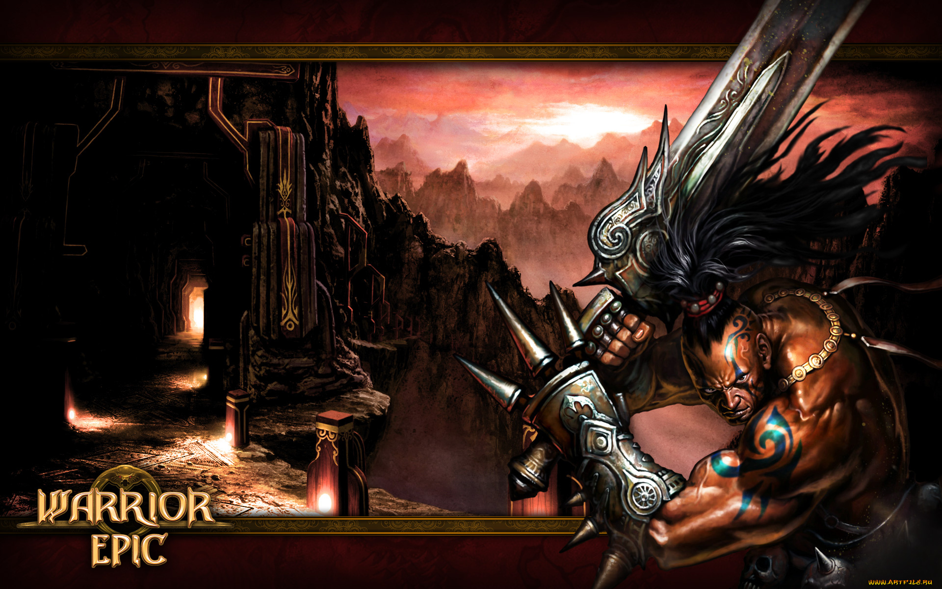 warrior, epic, видео, игры