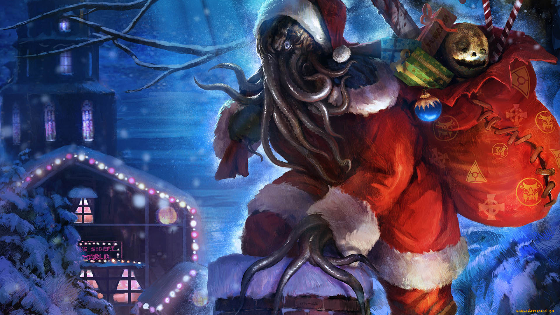 happy, holidays, from, funcom, видео, игры