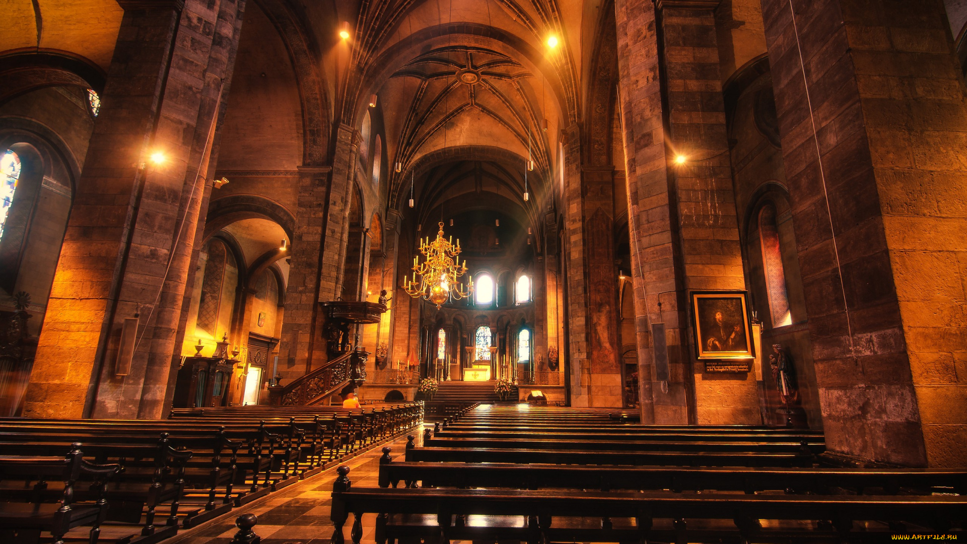 интерьер, убранство, роспись, храма