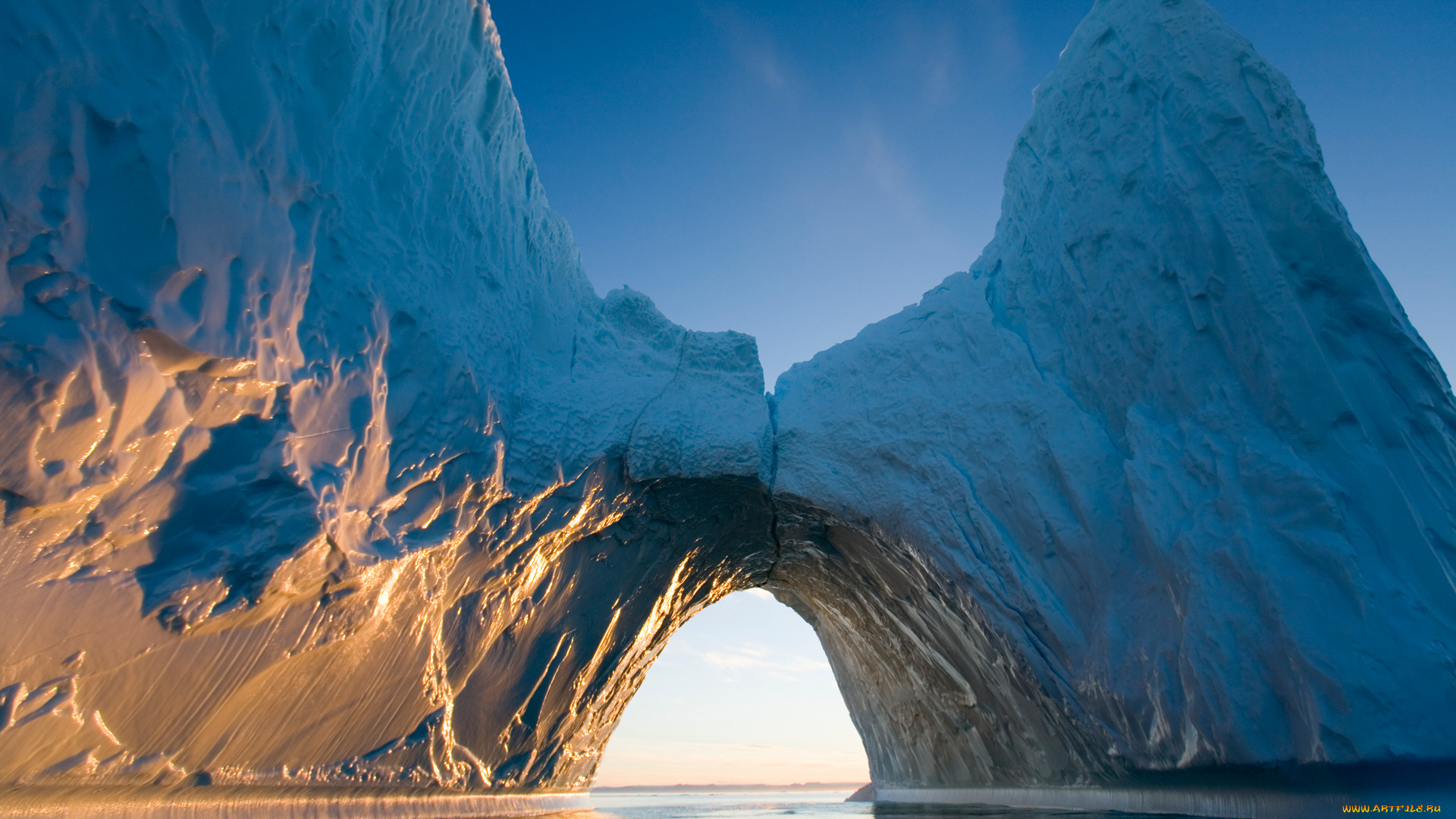 природа, айсберги, ледники