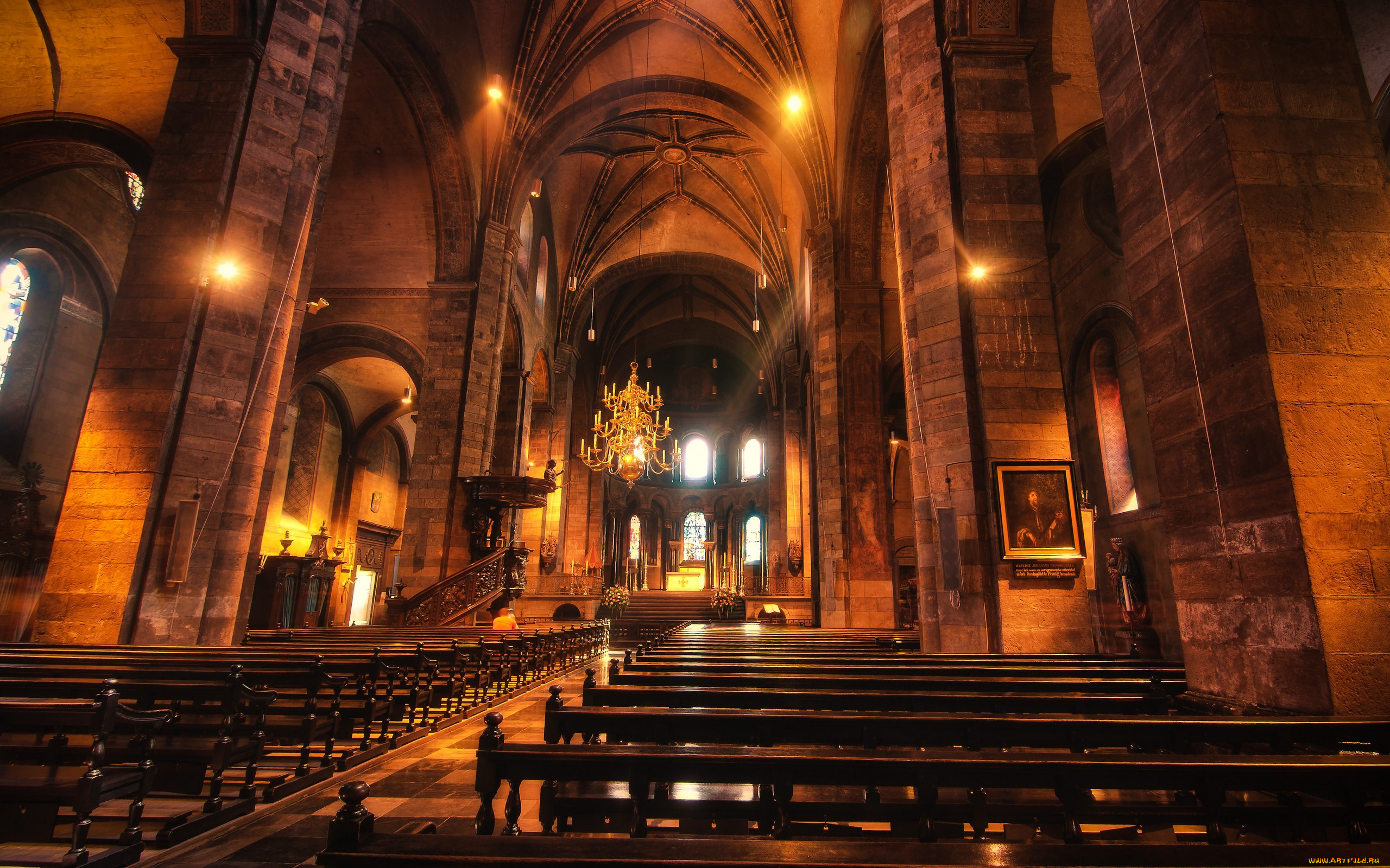 интерьер, убранство, роспись, храма