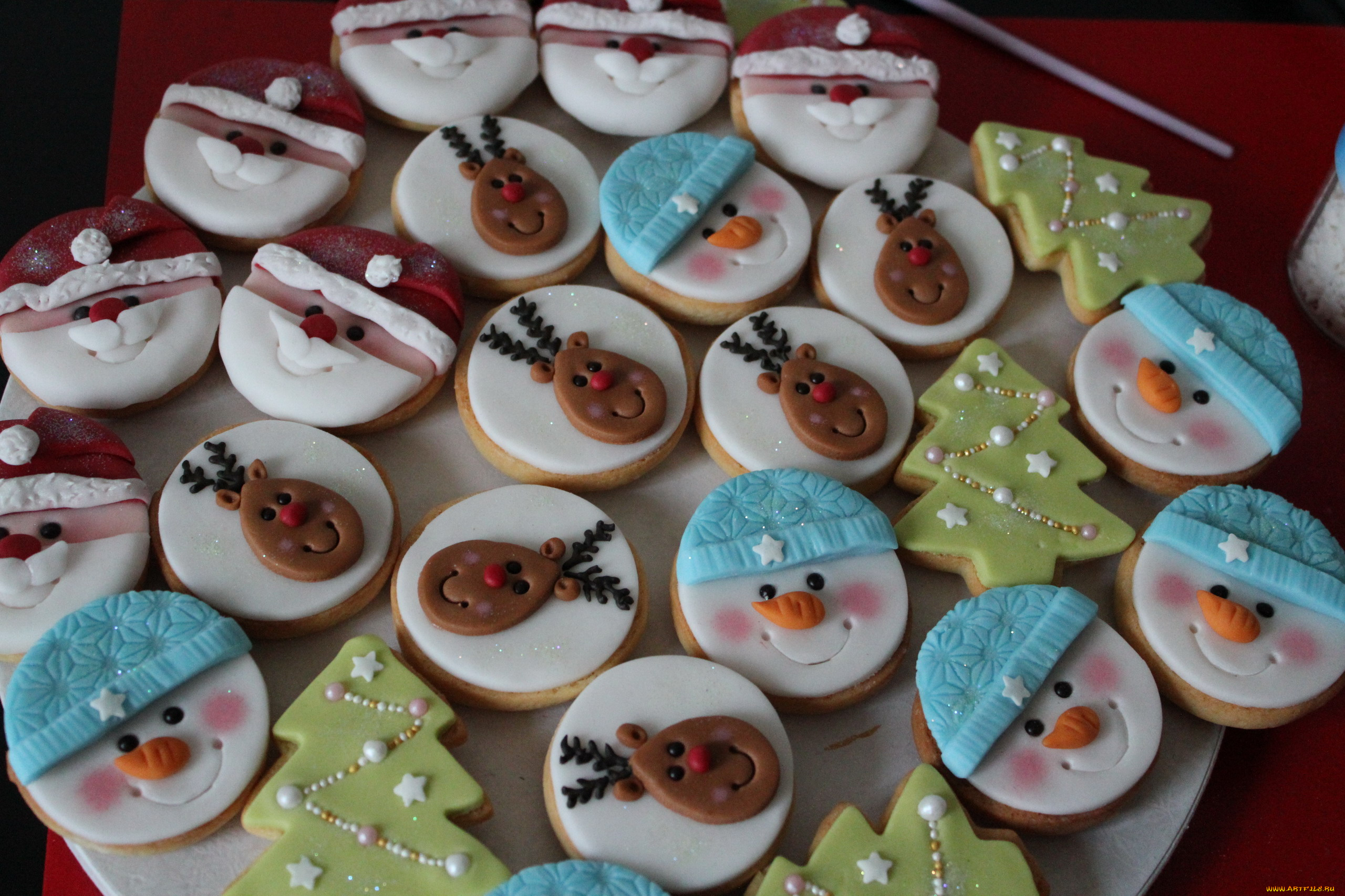 автор, varvarra, праздничные, угощения, печенье
