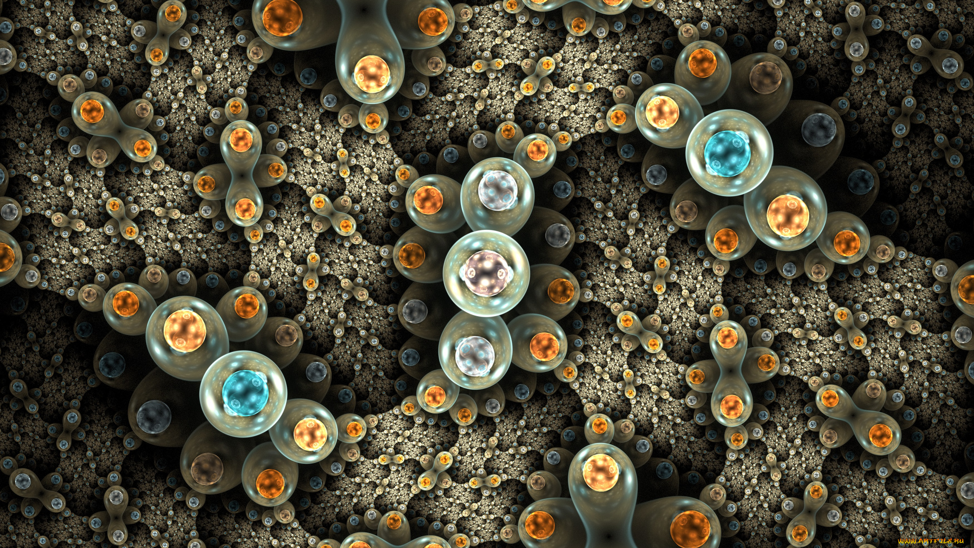 3д, графика, fractal, , фракталы, цвета, фон, узор