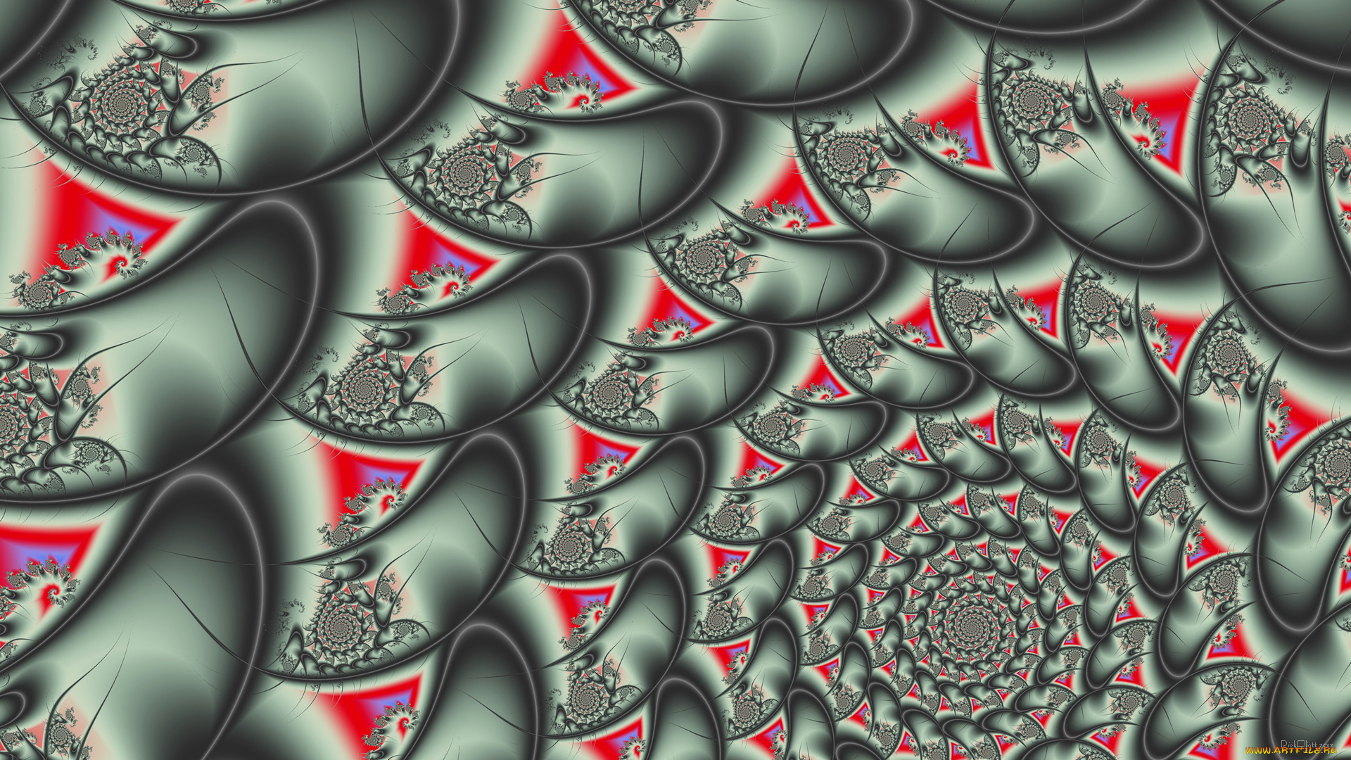 3д, графика, fractal, , фракталы, фон, цвета, узор