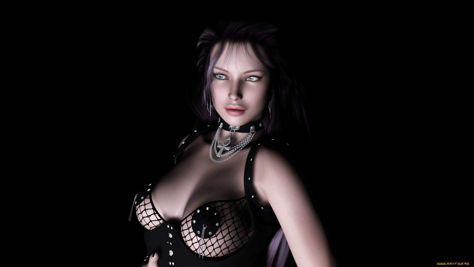 3д, графика, people, , люди, девушка, взгляд