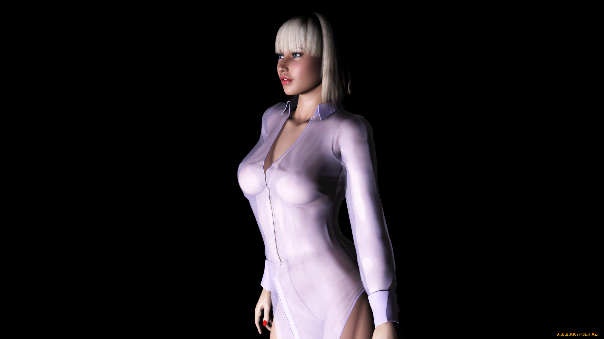 3д, графика, people, , люди, девушка, взгляд