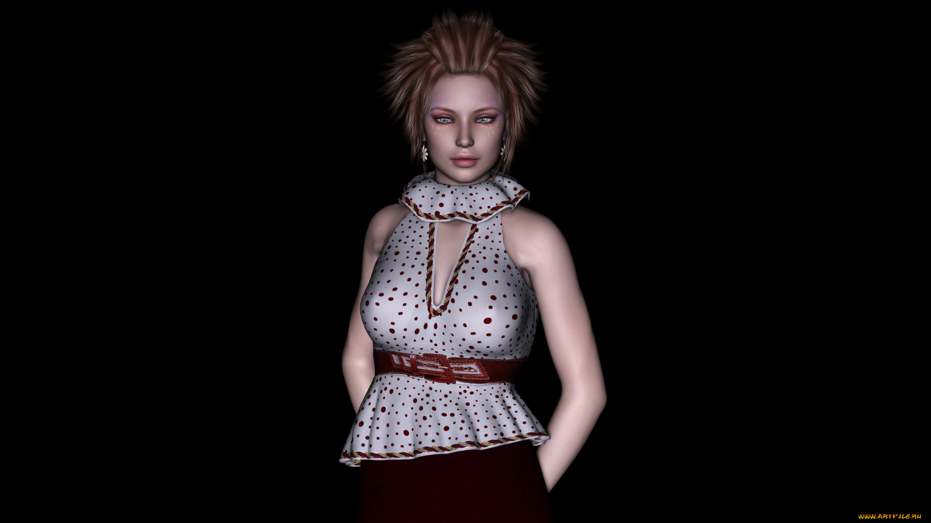 3д, графика, people, , люди, взгляд, девушка