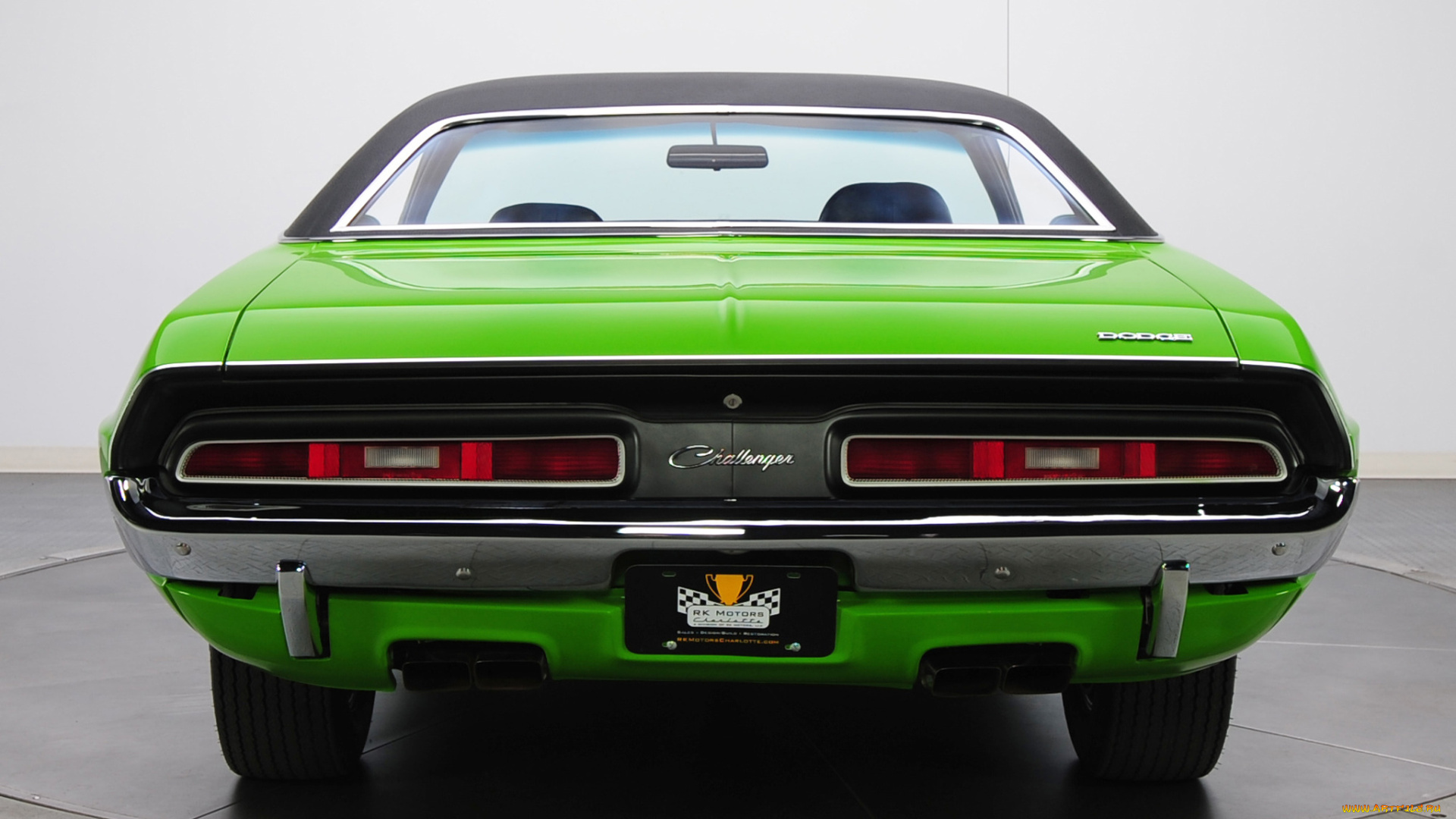 автомобили, dodge, green, challenger