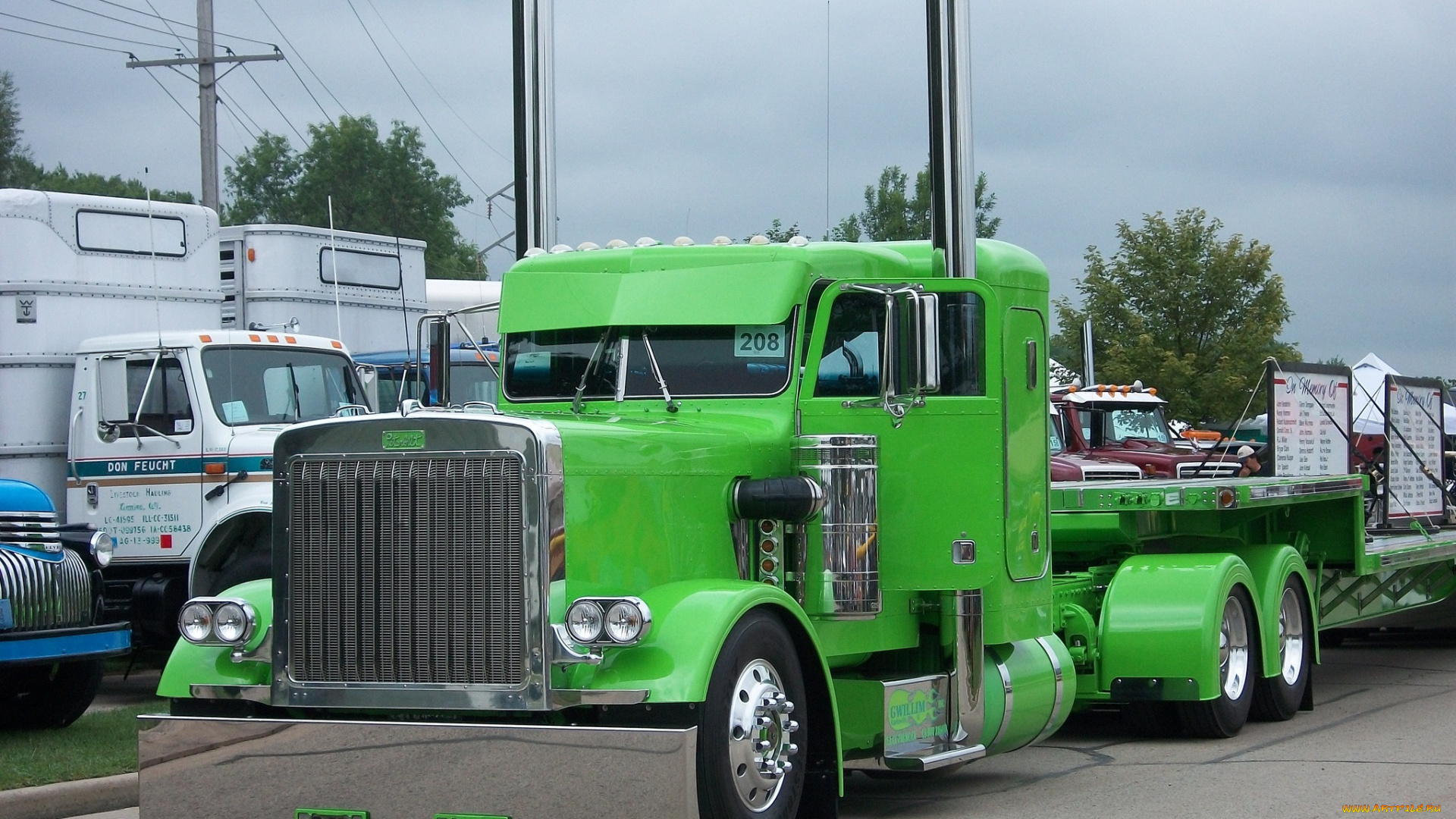 peterbilt, автомобили, седельные, тягачи, классические, грузовики, motors, company, сша