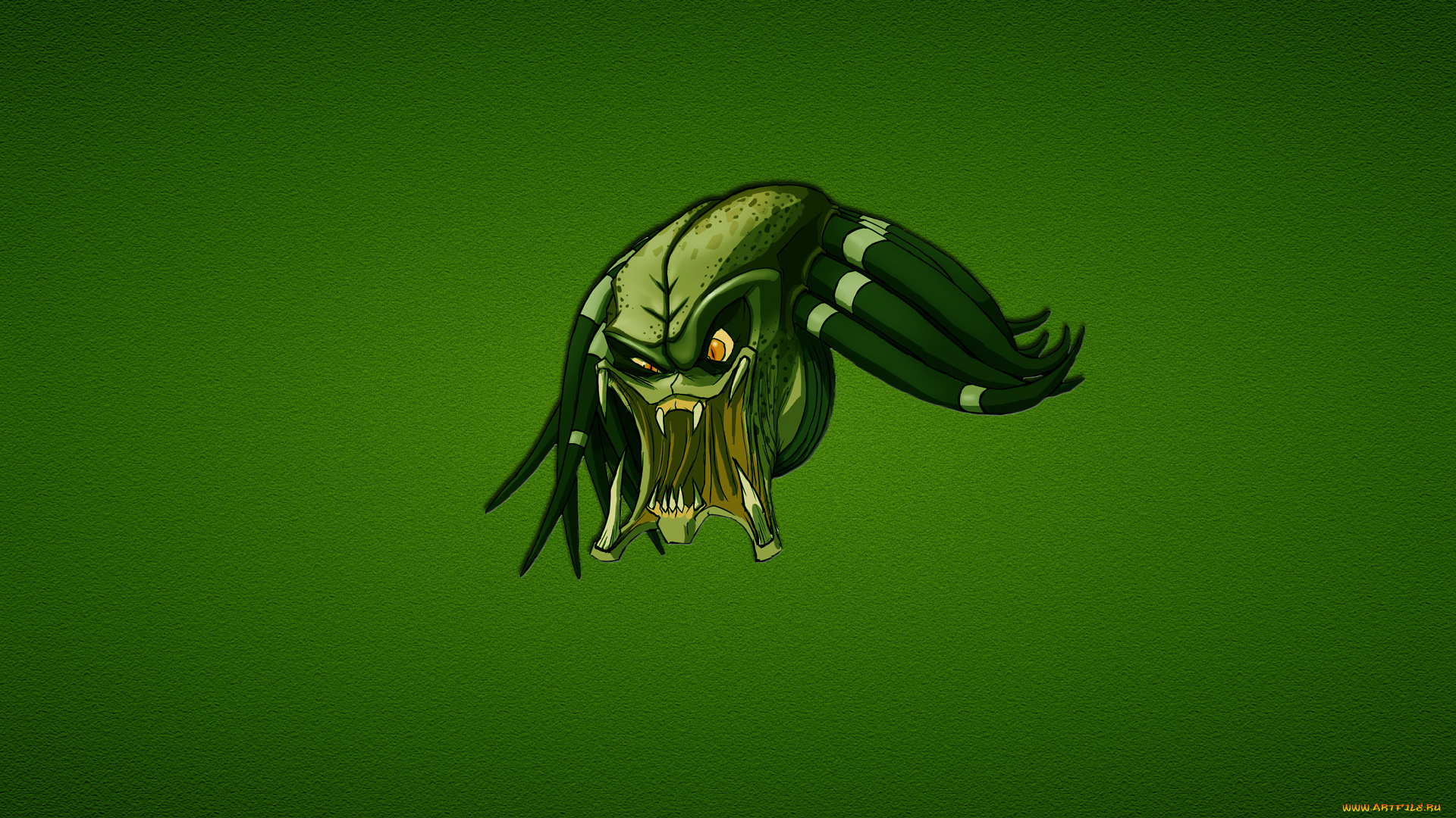 рисованные, минимализм, хищник, клыки, пасть, косички, голова