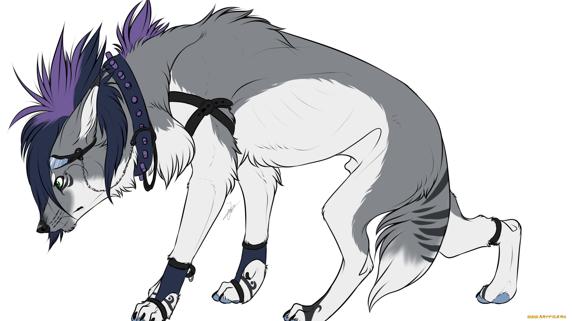 рисованные, животные, , сказочные, , мифические, собака