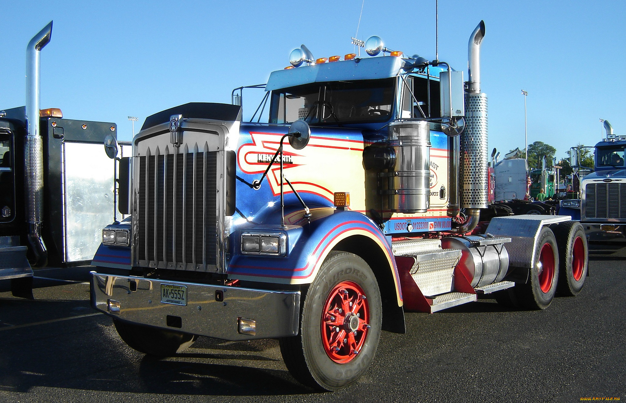 kenworth, автомобили, грузовые, truck, company, сша, автобусы