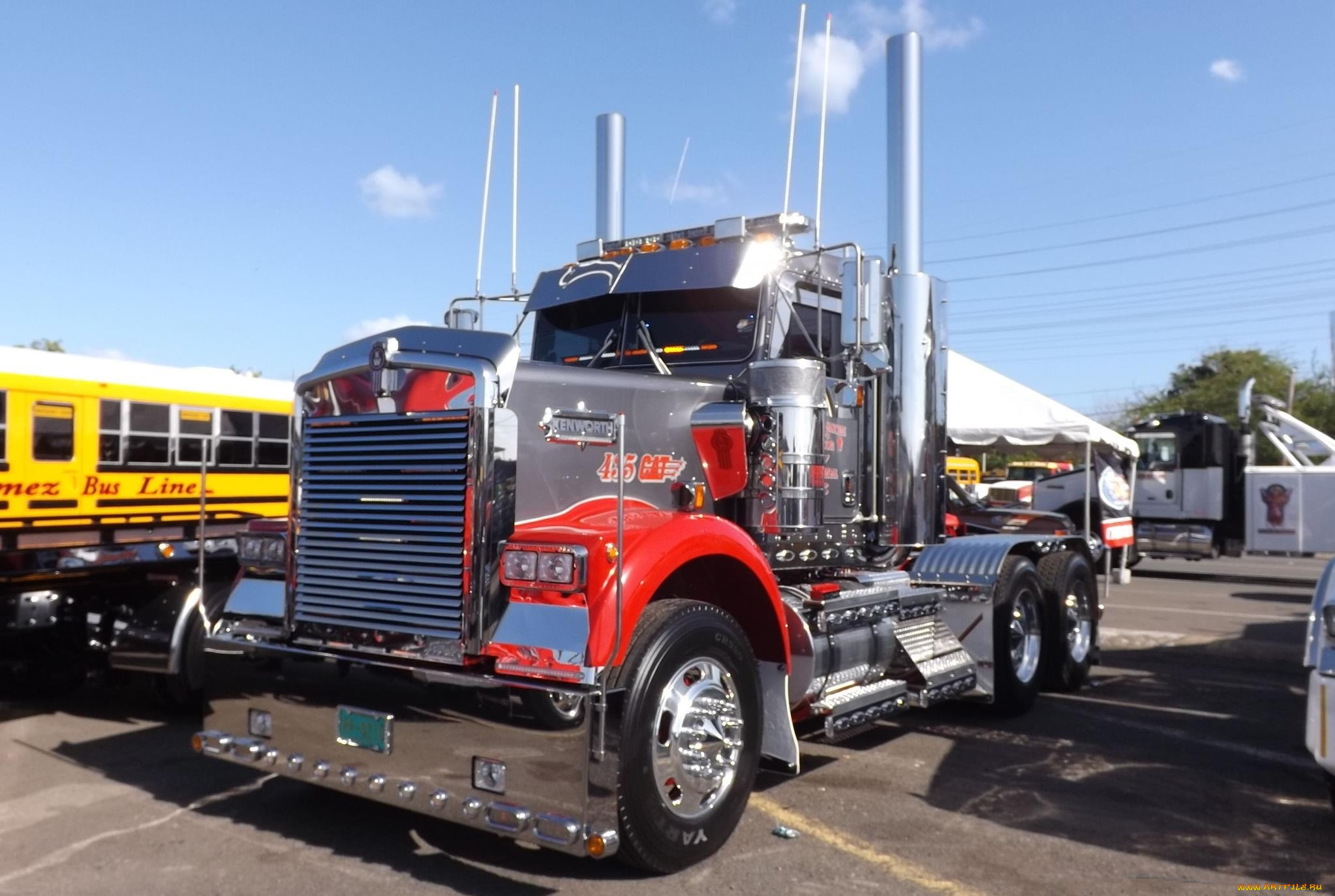 kenworth, автомобили, грузовые, truck, company, сша, автобусы