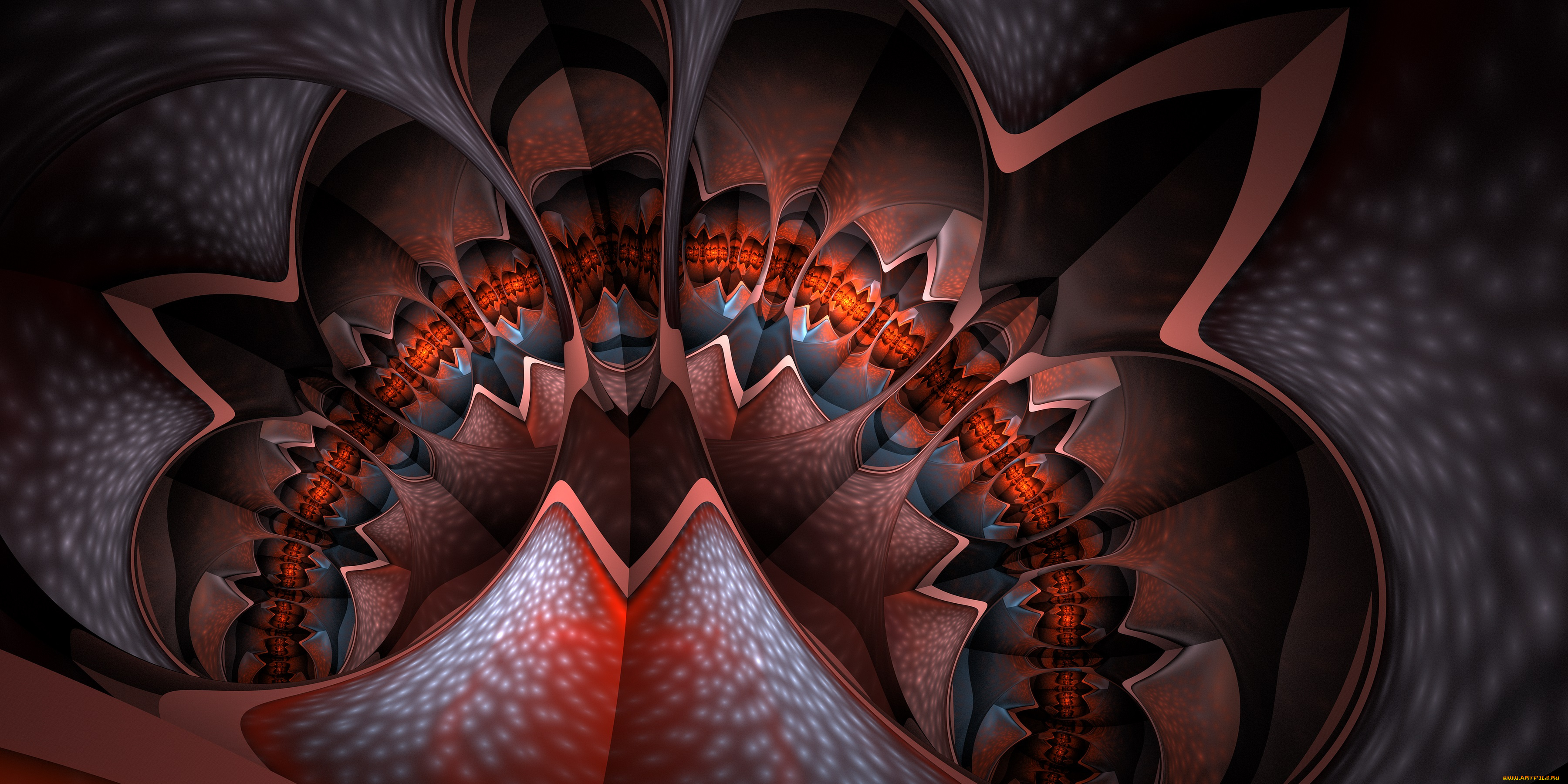 3д, графика, fractal, , фракталы, цвета, фон, узор