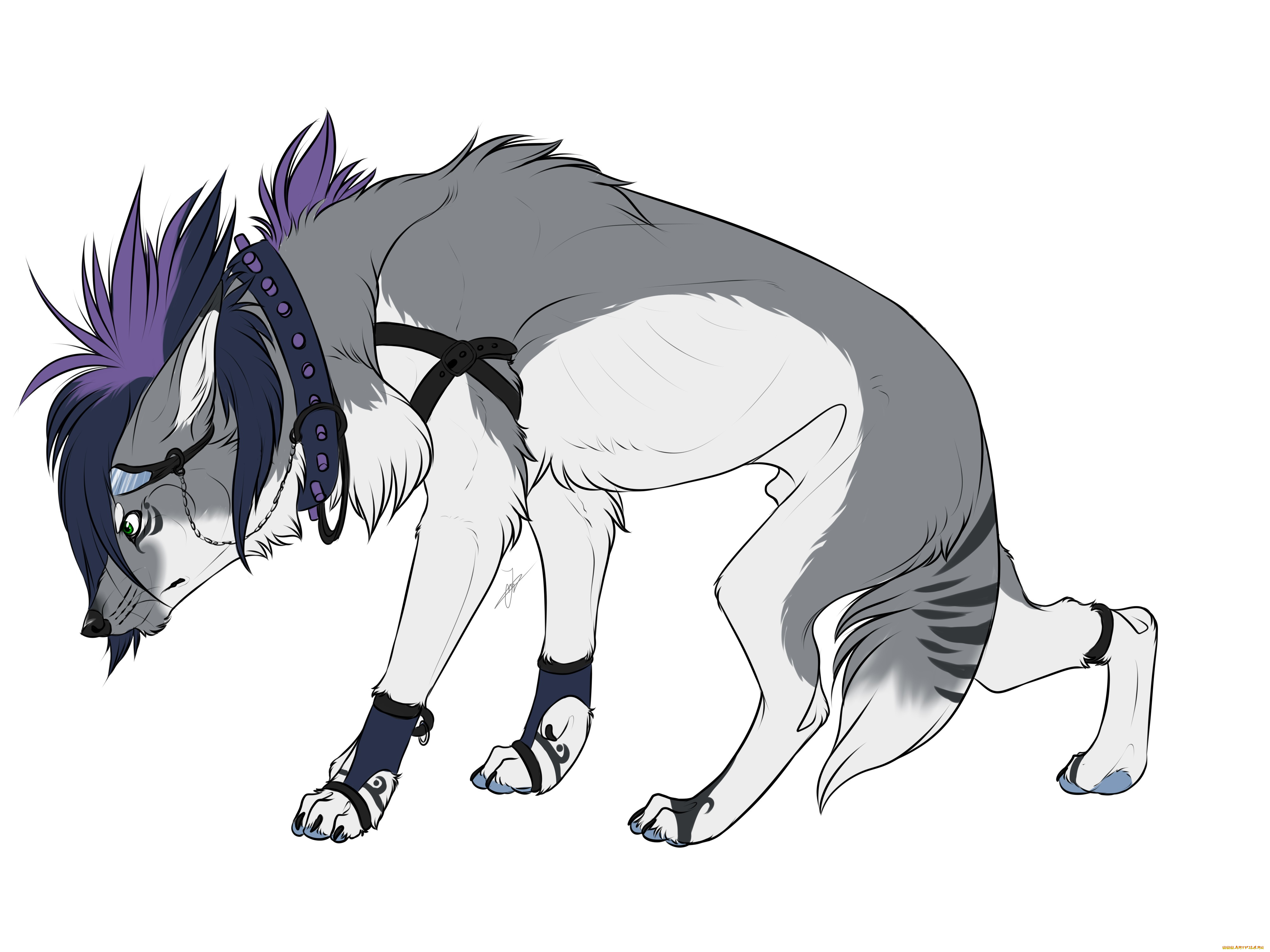 рисованные, животные, , сказочные, , мифические, собака