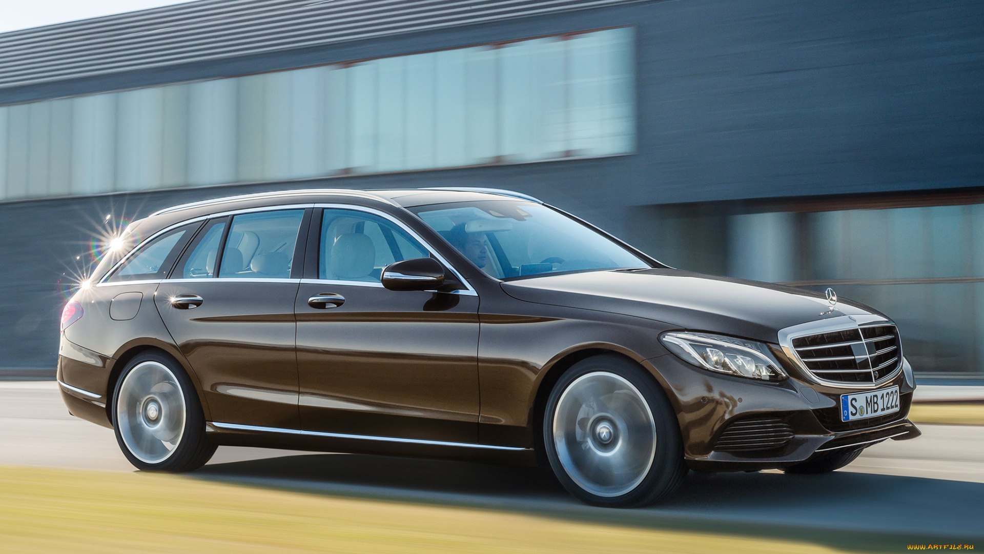 автомобили, mercedes-benz, hybrid, estate, line, exclusive, bluetec, c, 300, темный, 2014г, s205