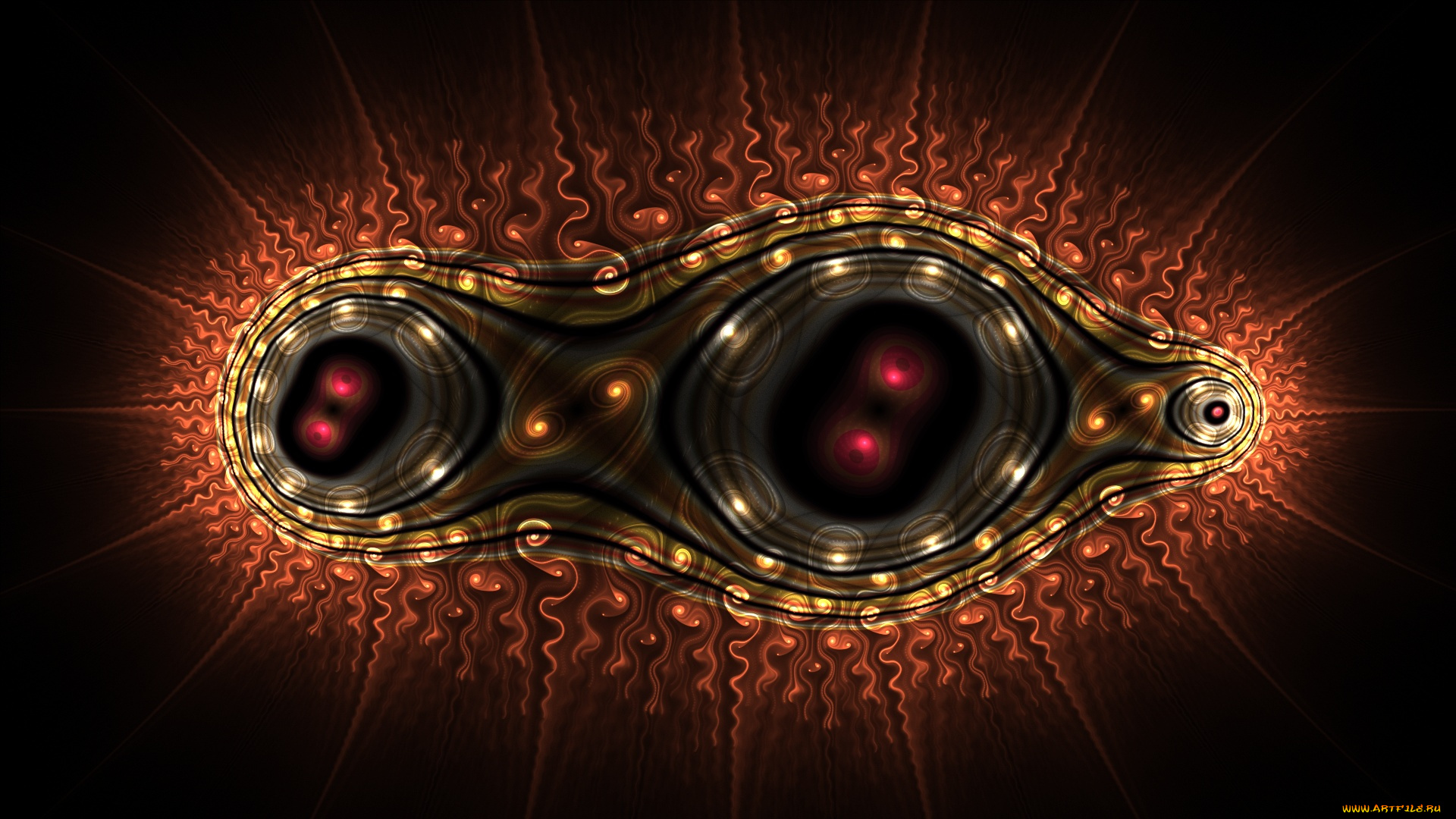 3д, графика, фракталы, , fractal, цвета, узор, фон