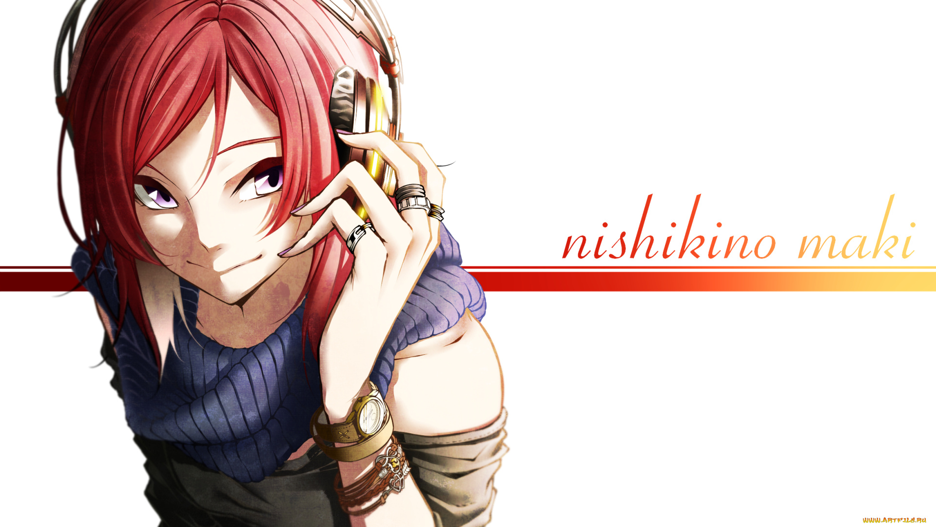 аниме, love, live, , school, idol, project, nishikino, maki, , vice, love, live, school, idol, project