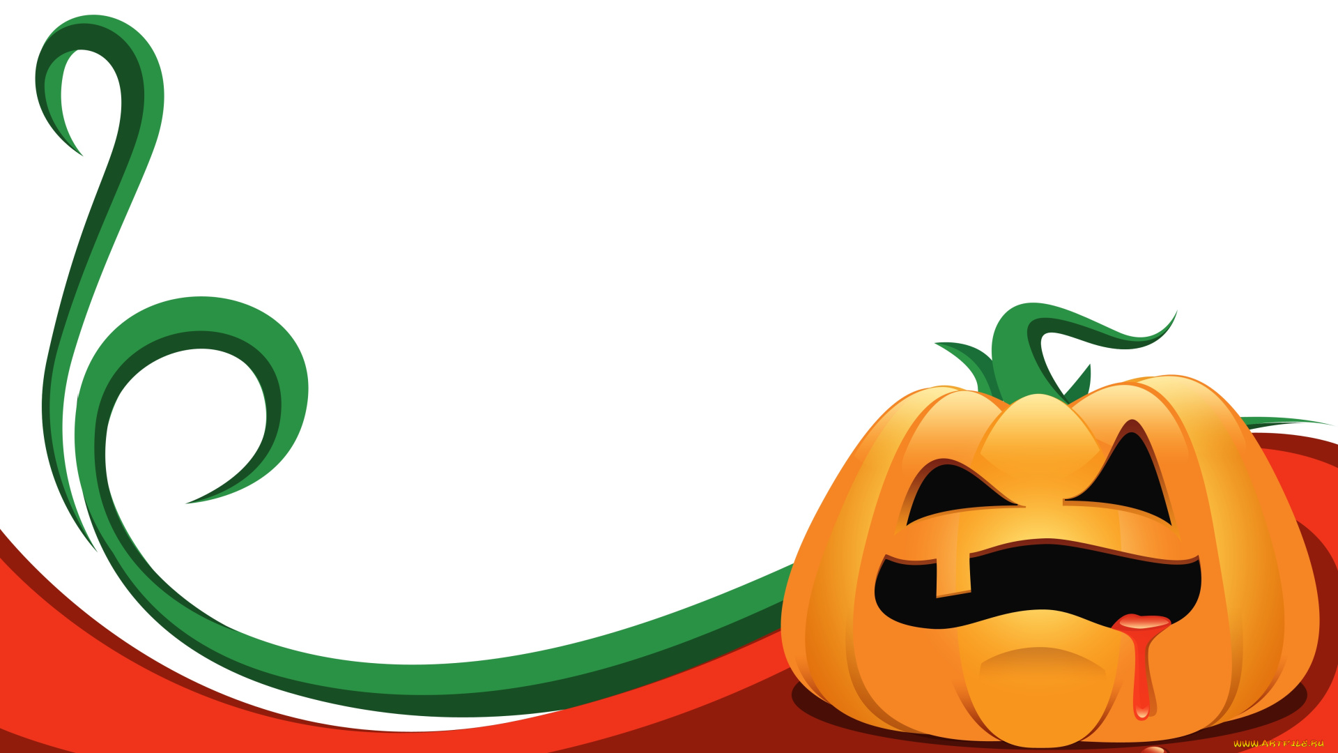 праздничные, хэллоуин, тыква, кровь