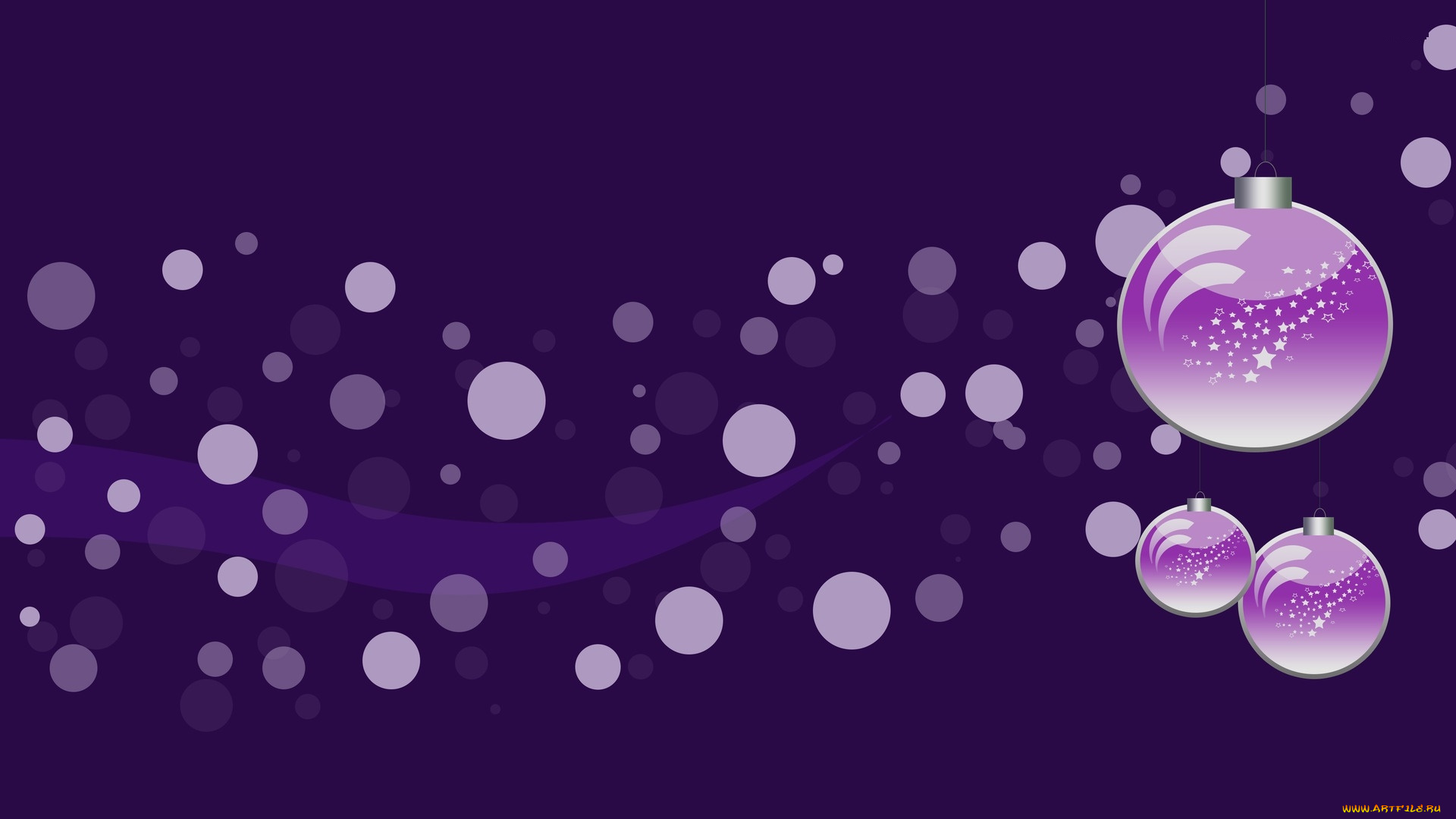 праздничные, векторная, графика, , новый, год, шары, фон