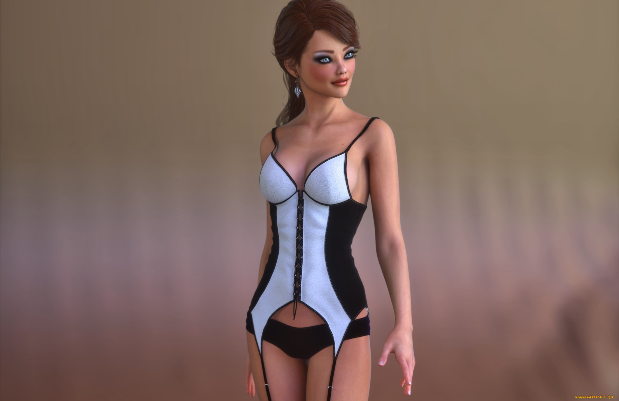 3д, графика, люди, , people, девушка, фон, взгляд