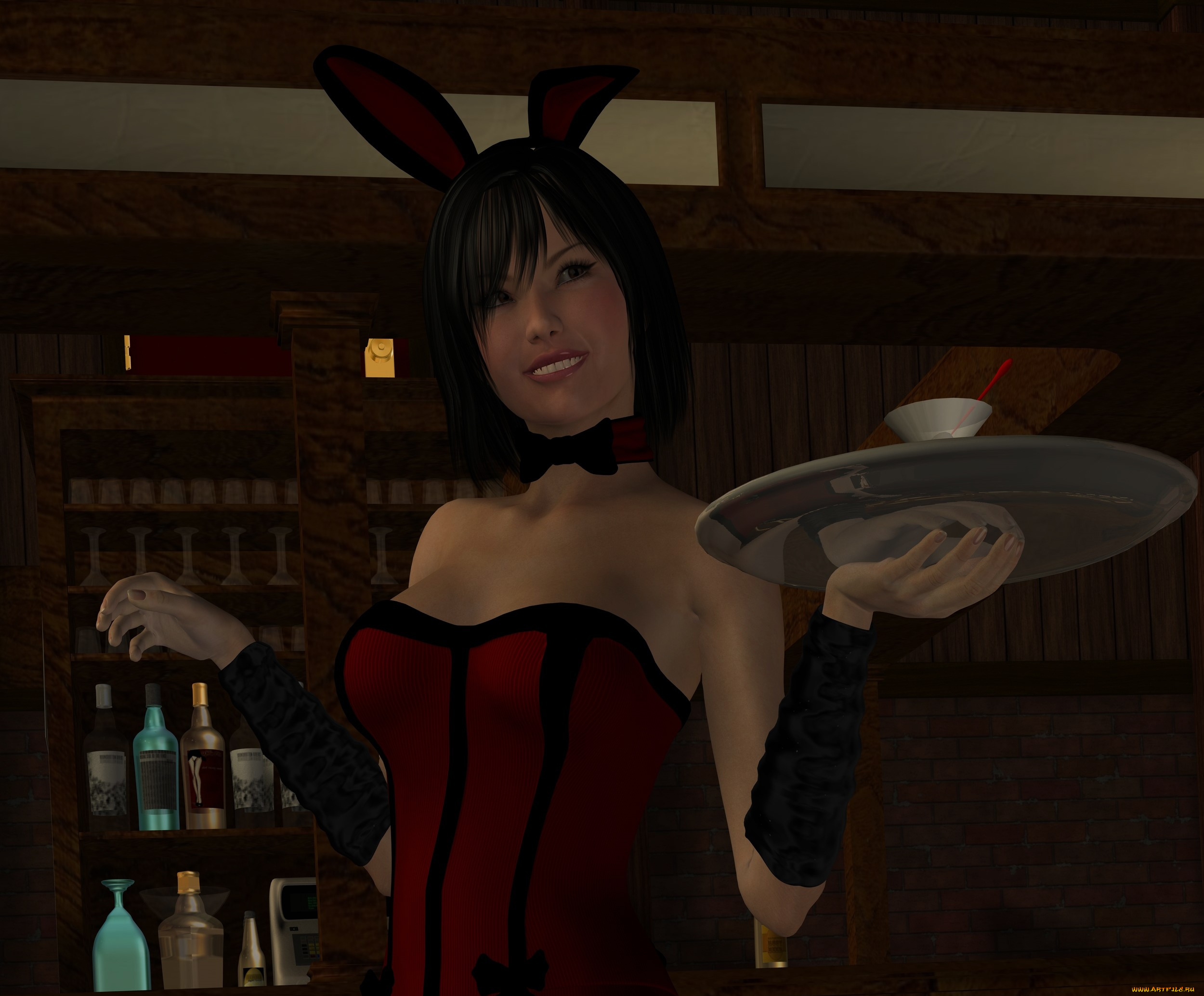 3д, графика, люди, , people, девушки, фон, взгляд