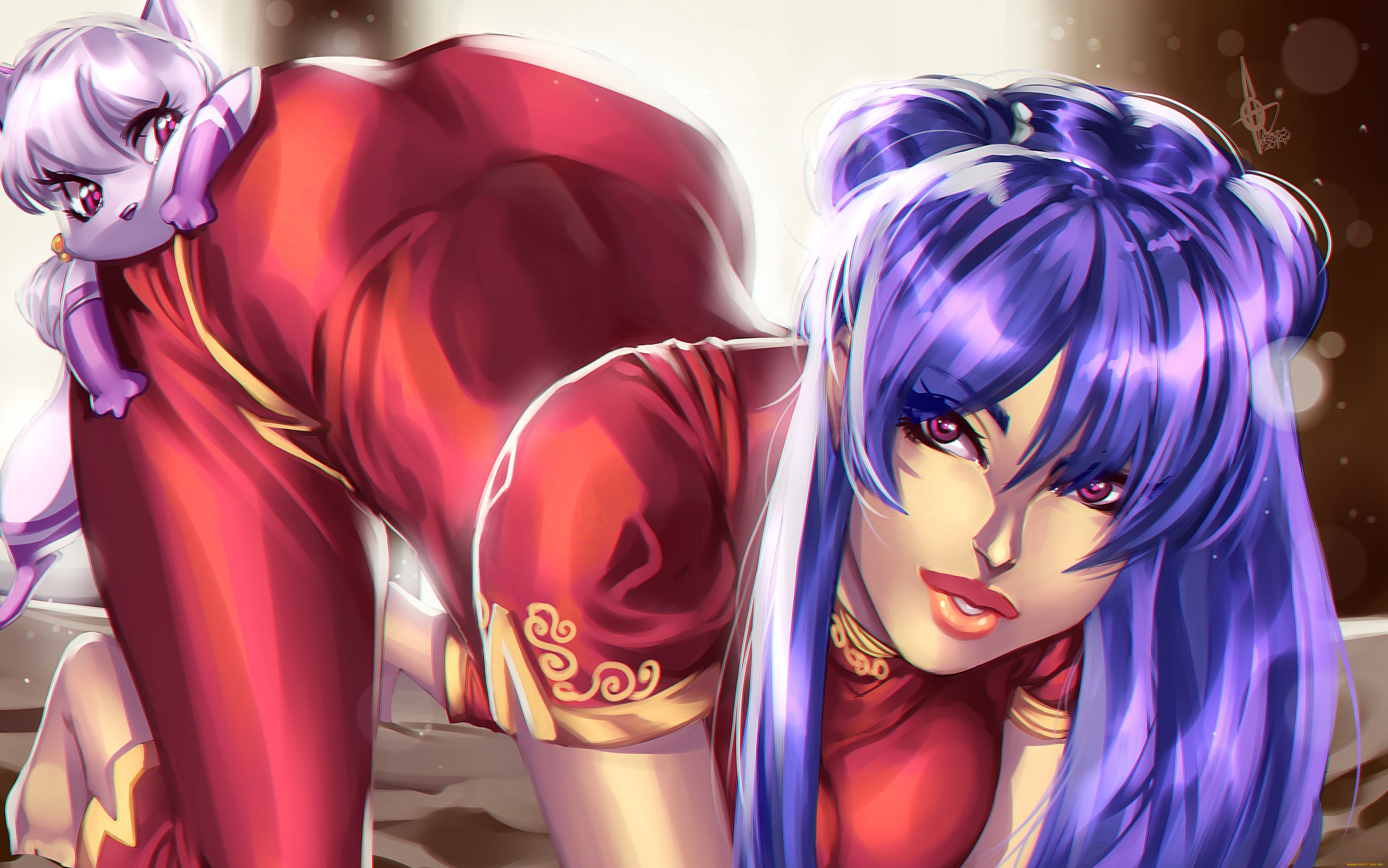 разное, арты, взгляд, девушка, фон