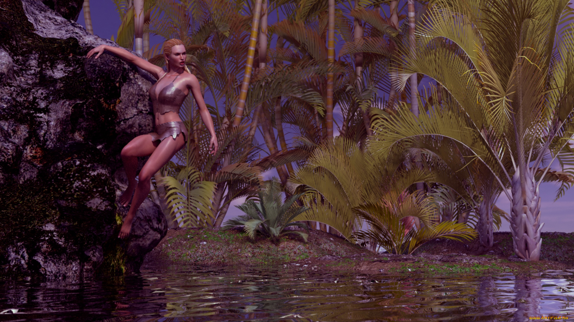 3д, графика, люди, , people, девушка, фон, взгляд