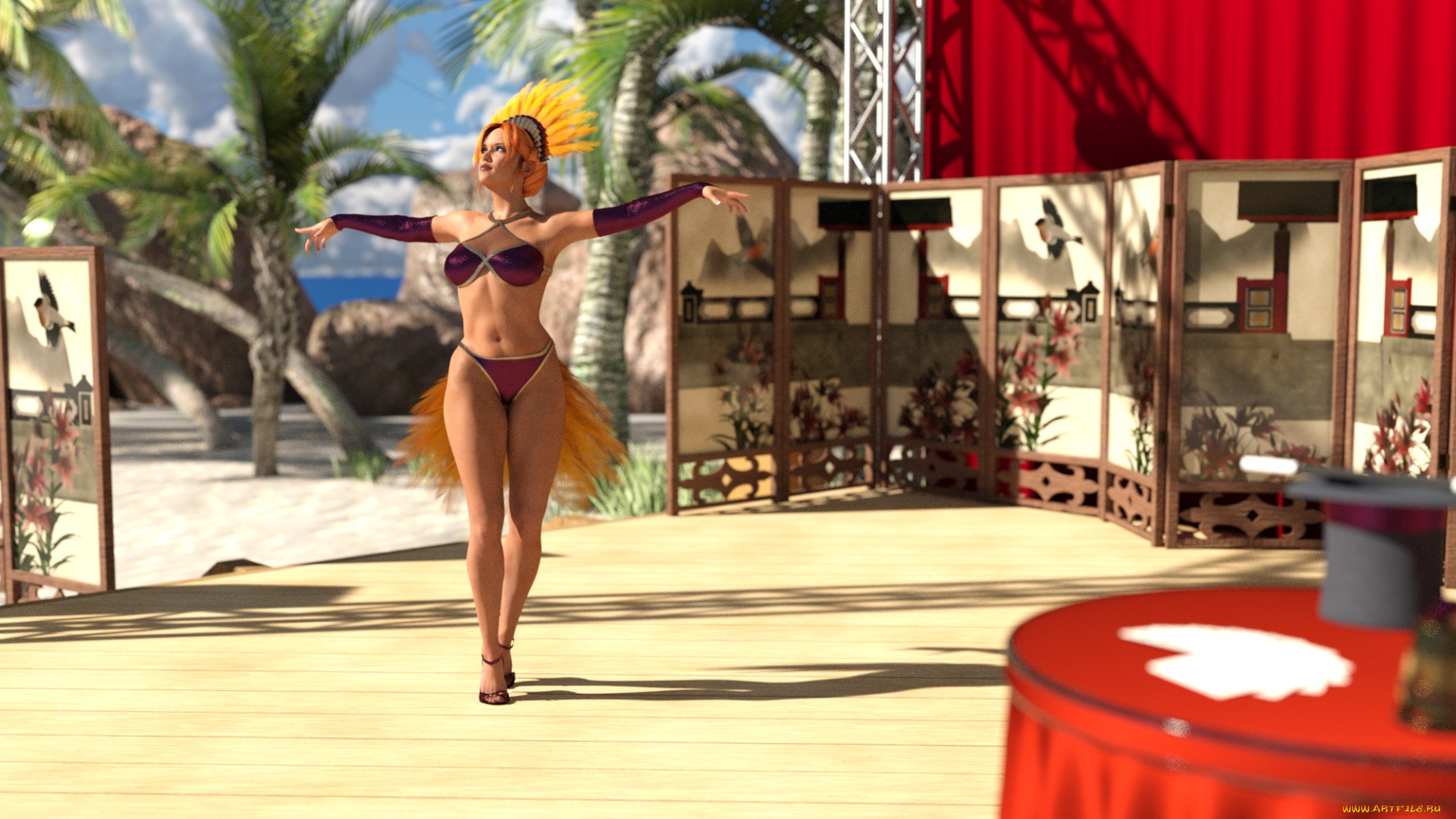 3д, графика, люди, , people, взгляд, фон, девушка