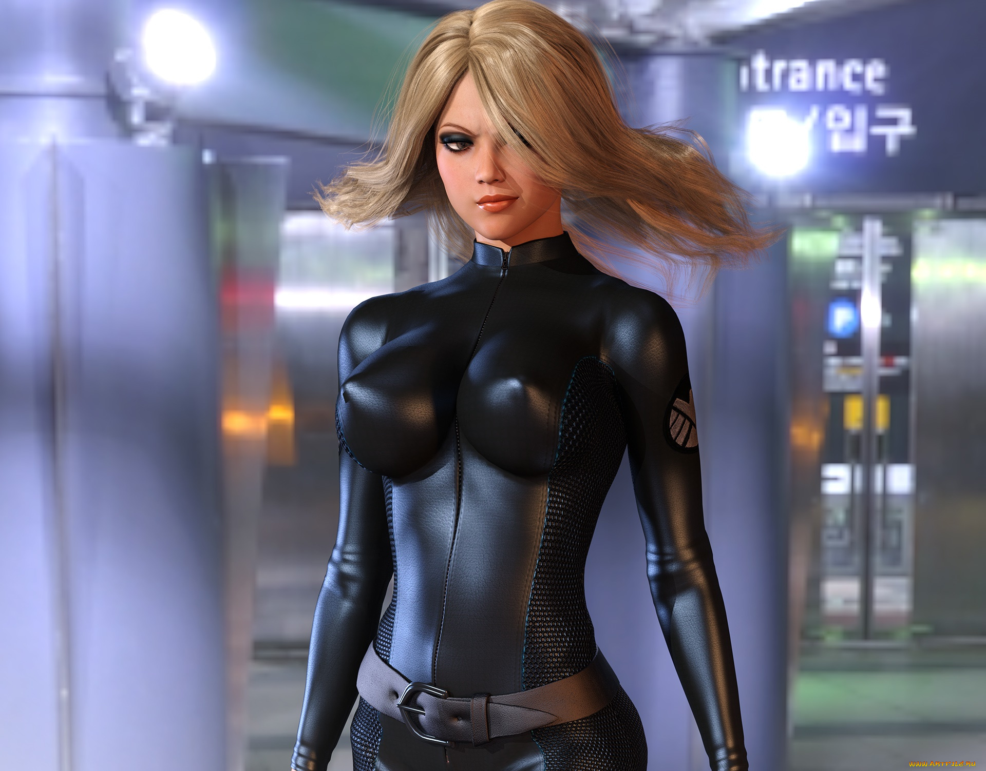 3д, графика, люди, , people, фон, взгляд, девушка