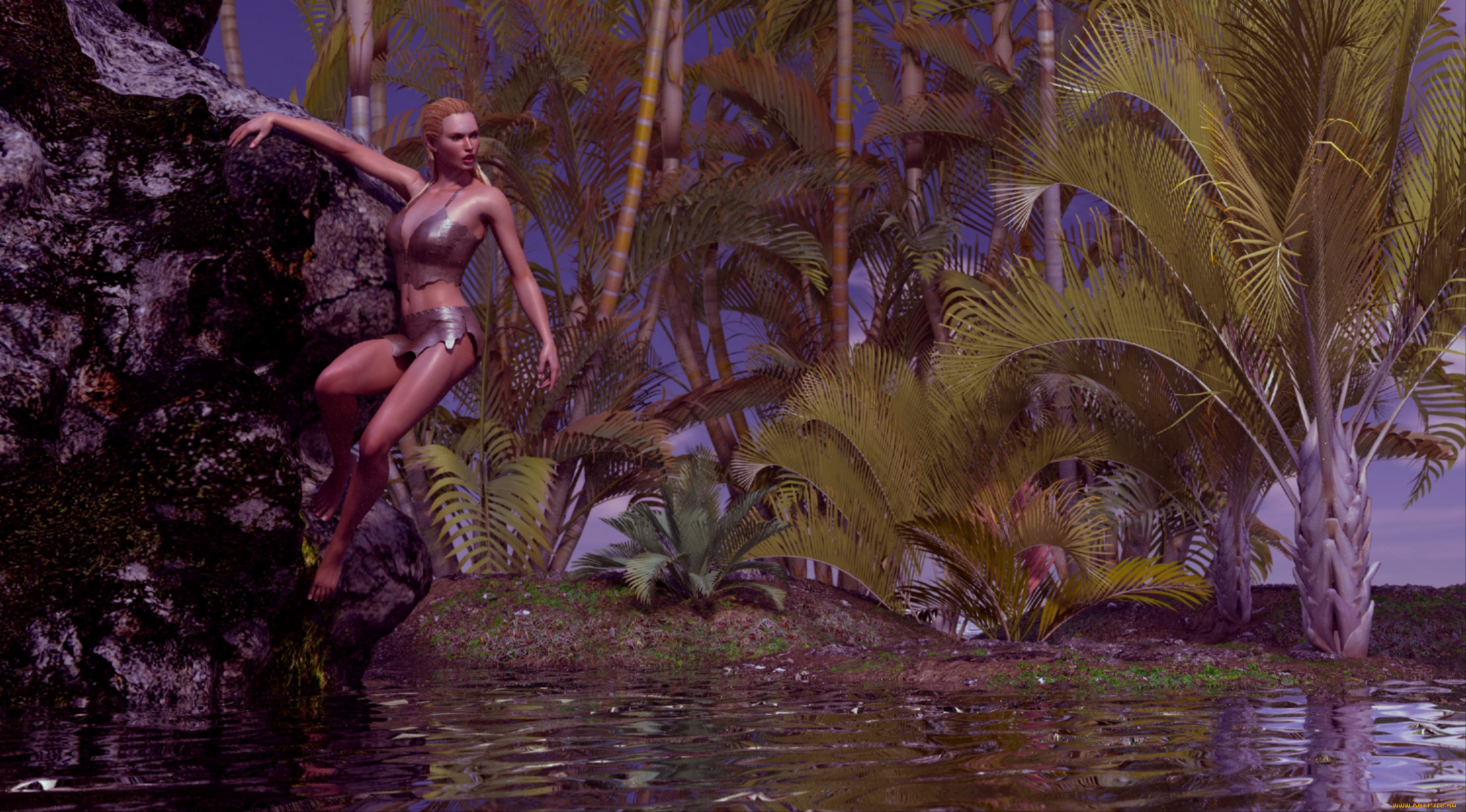 3д, графика, люди, , people, девушка, фон, взгляд