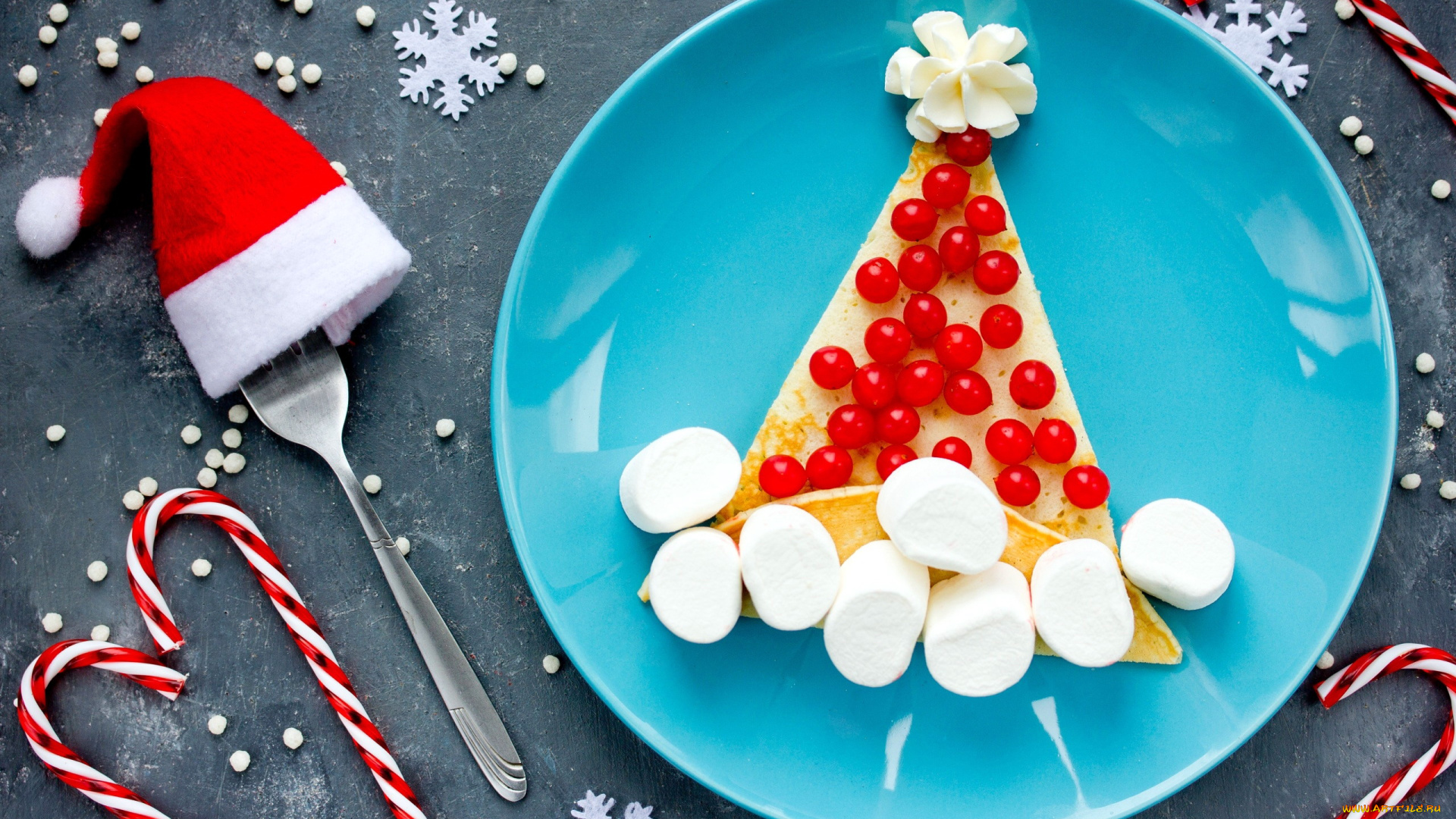 праздничные, угощения, блин, зефир