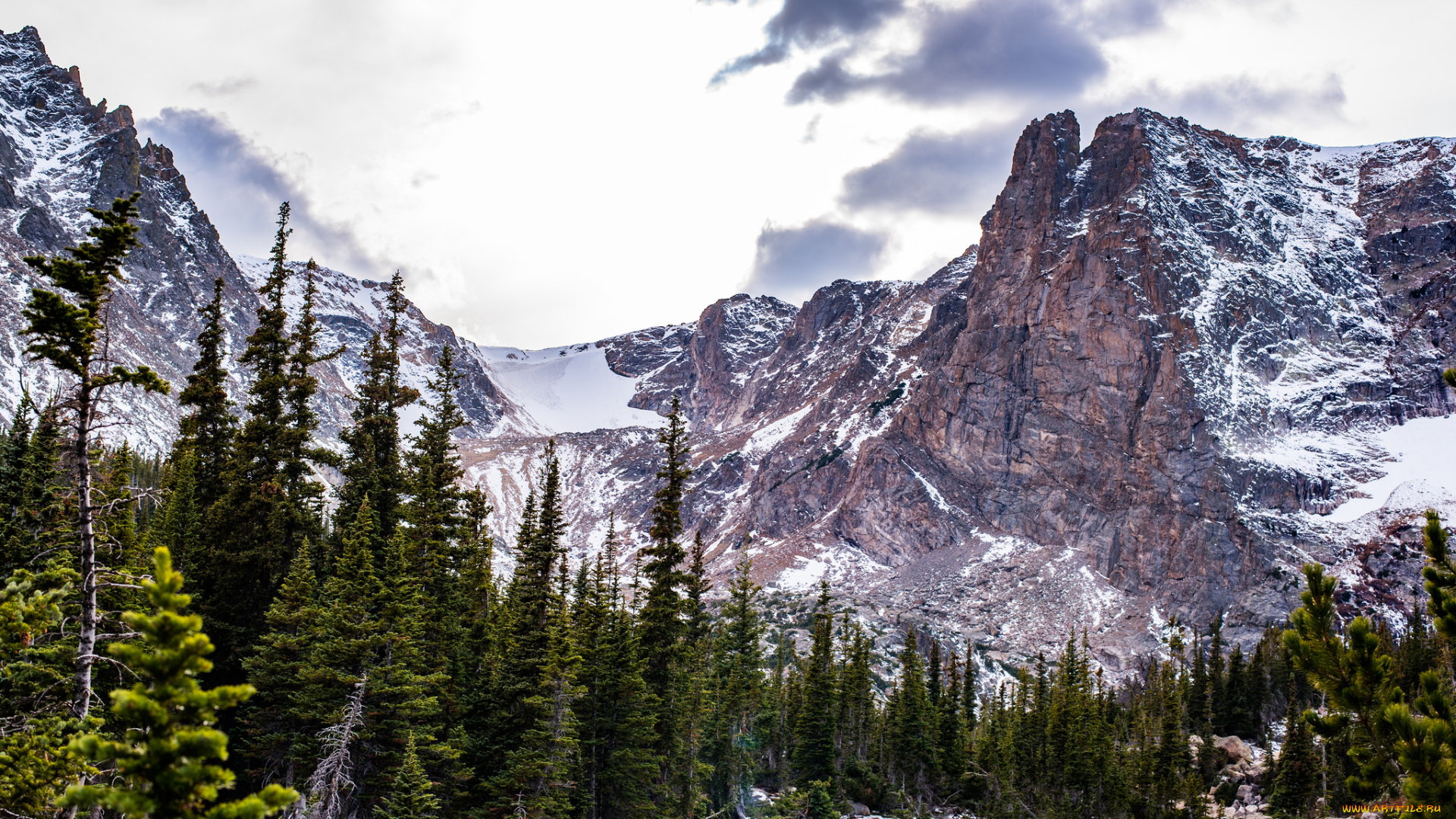 природа, горы, простор