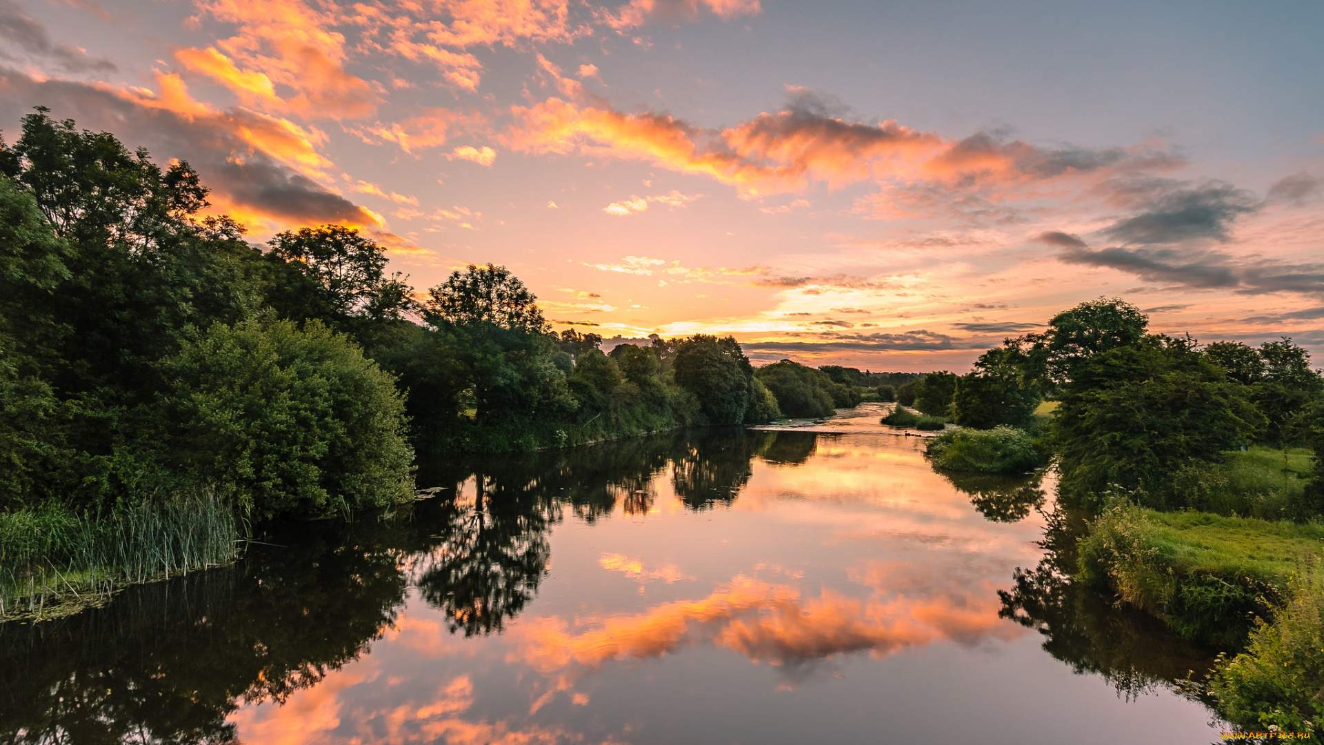 природа, реки, озера, простор