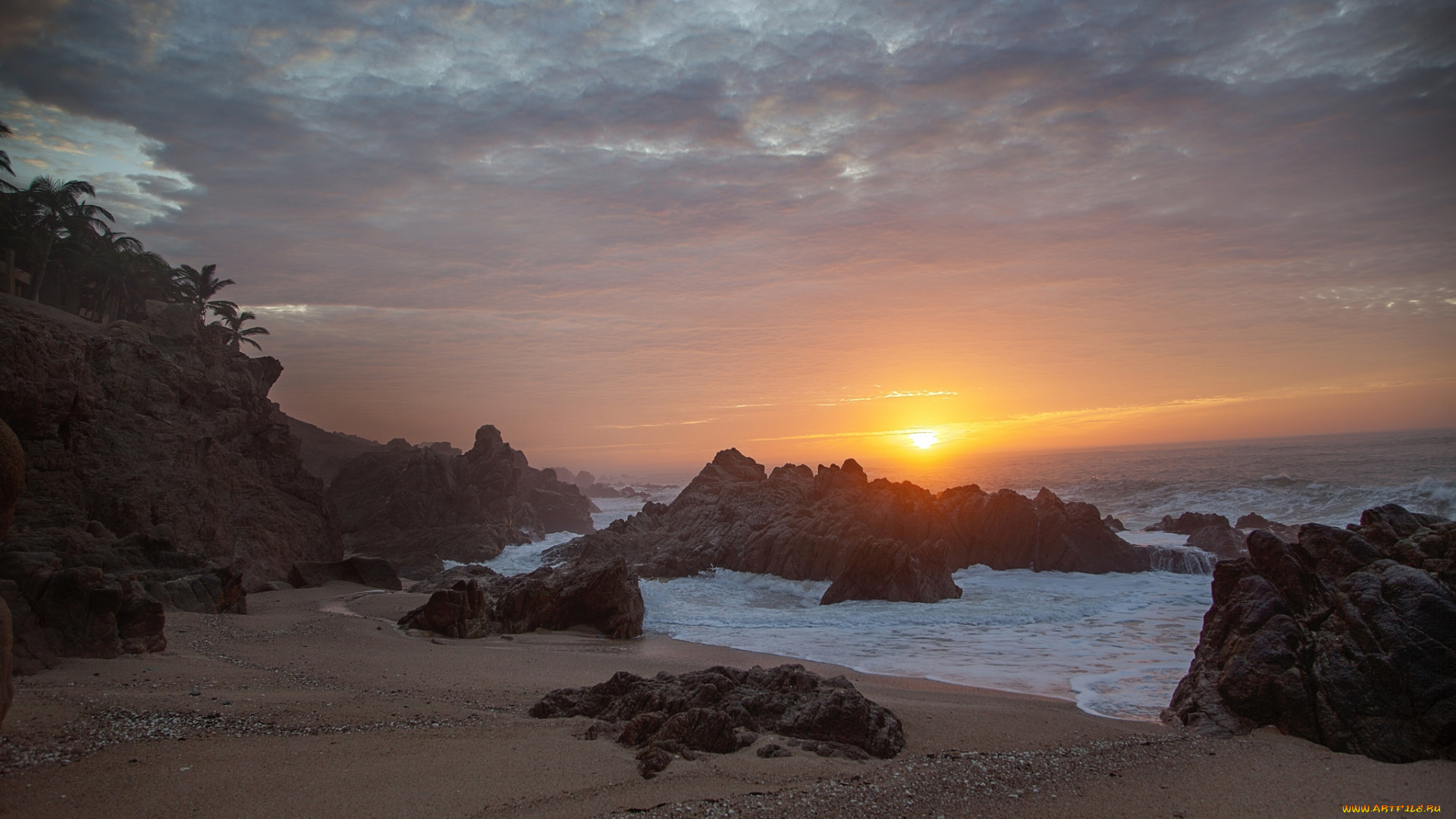 природа, восходы, закаты, простор