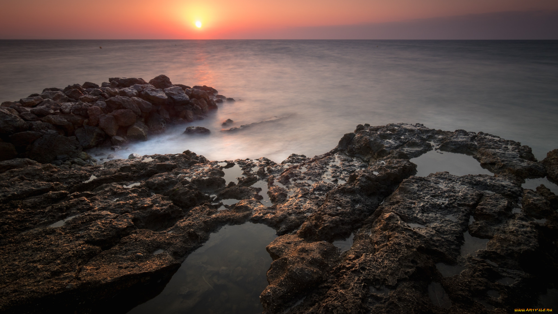 природа, восходы, закаты, простор