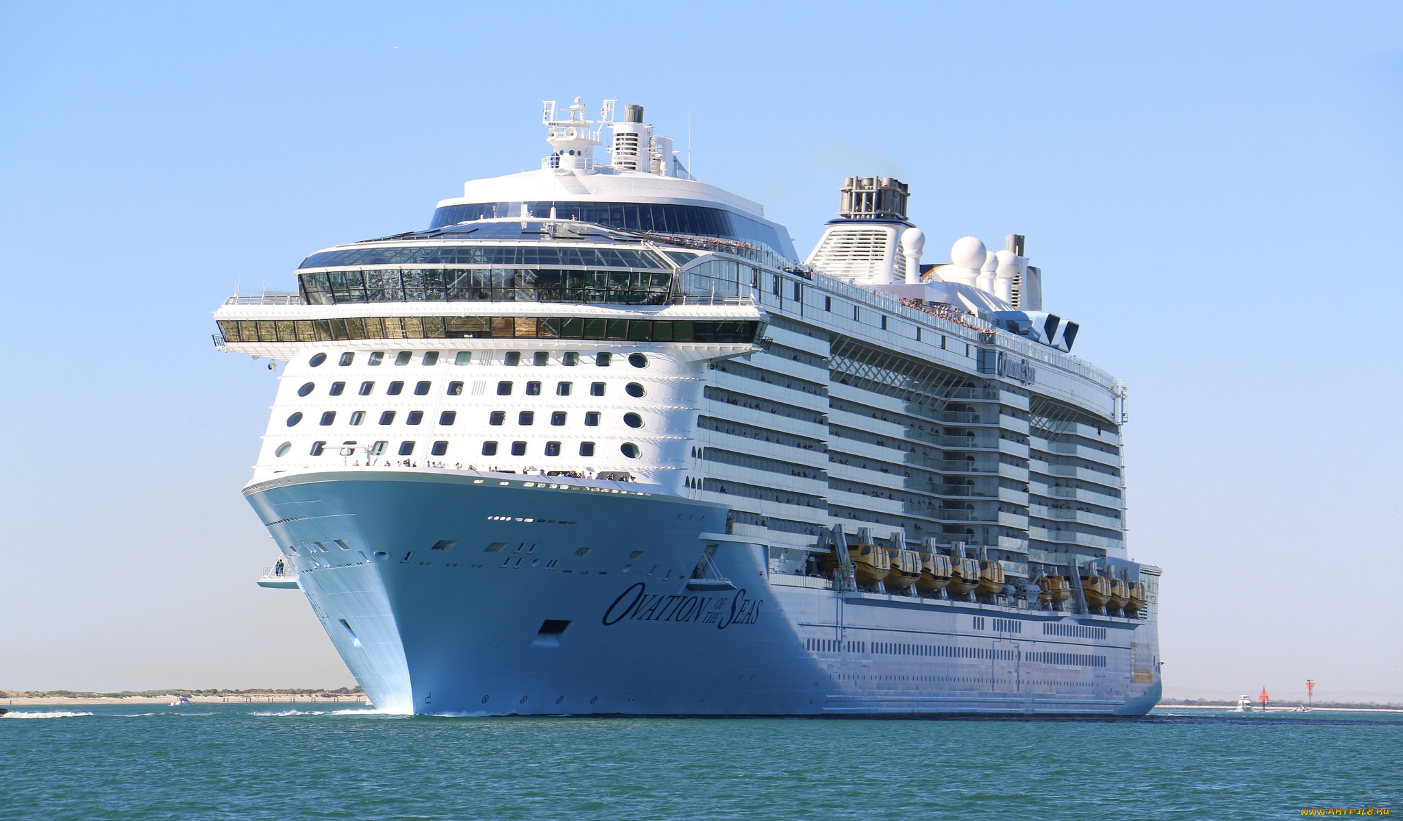 ovation, of, the, seas, корабли, лайнеры, круиз, лайнер