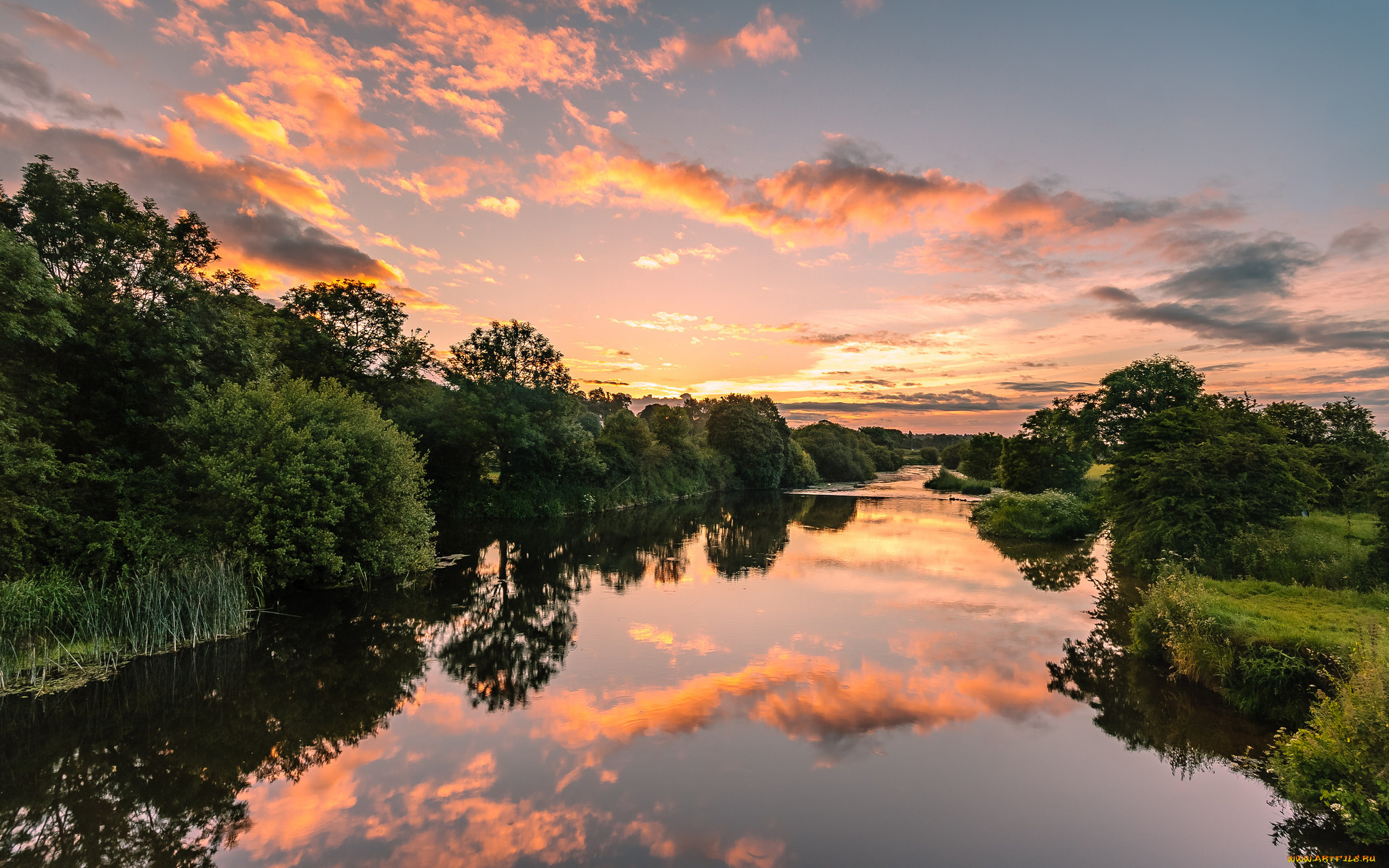 природа, реки, озера, простор