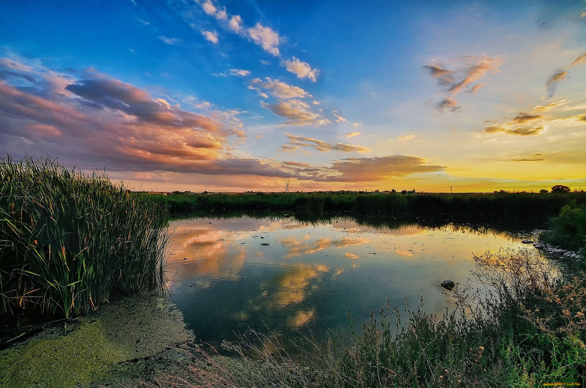 природа, реки, озера, простор