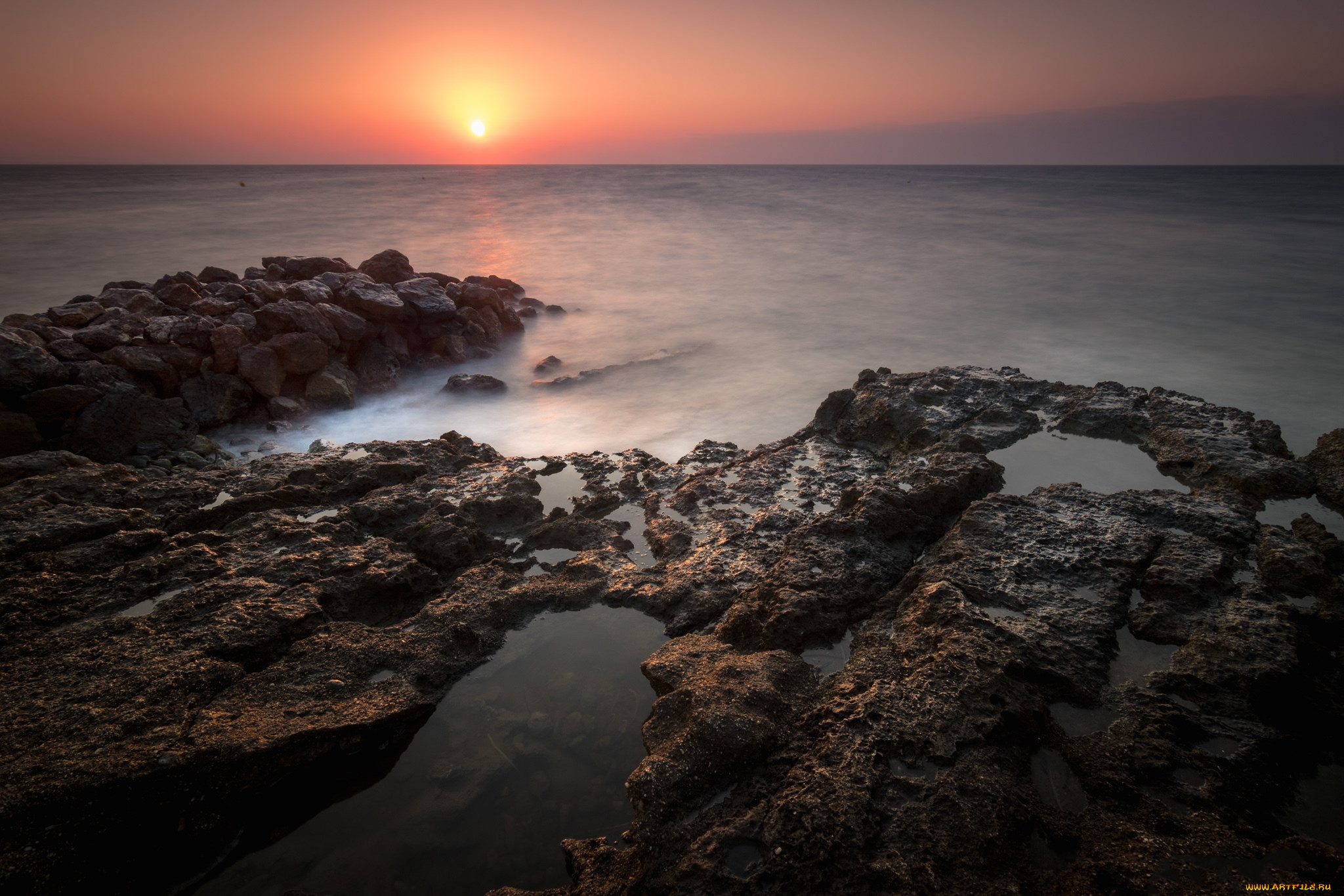 природа, восходы, закаты, простор