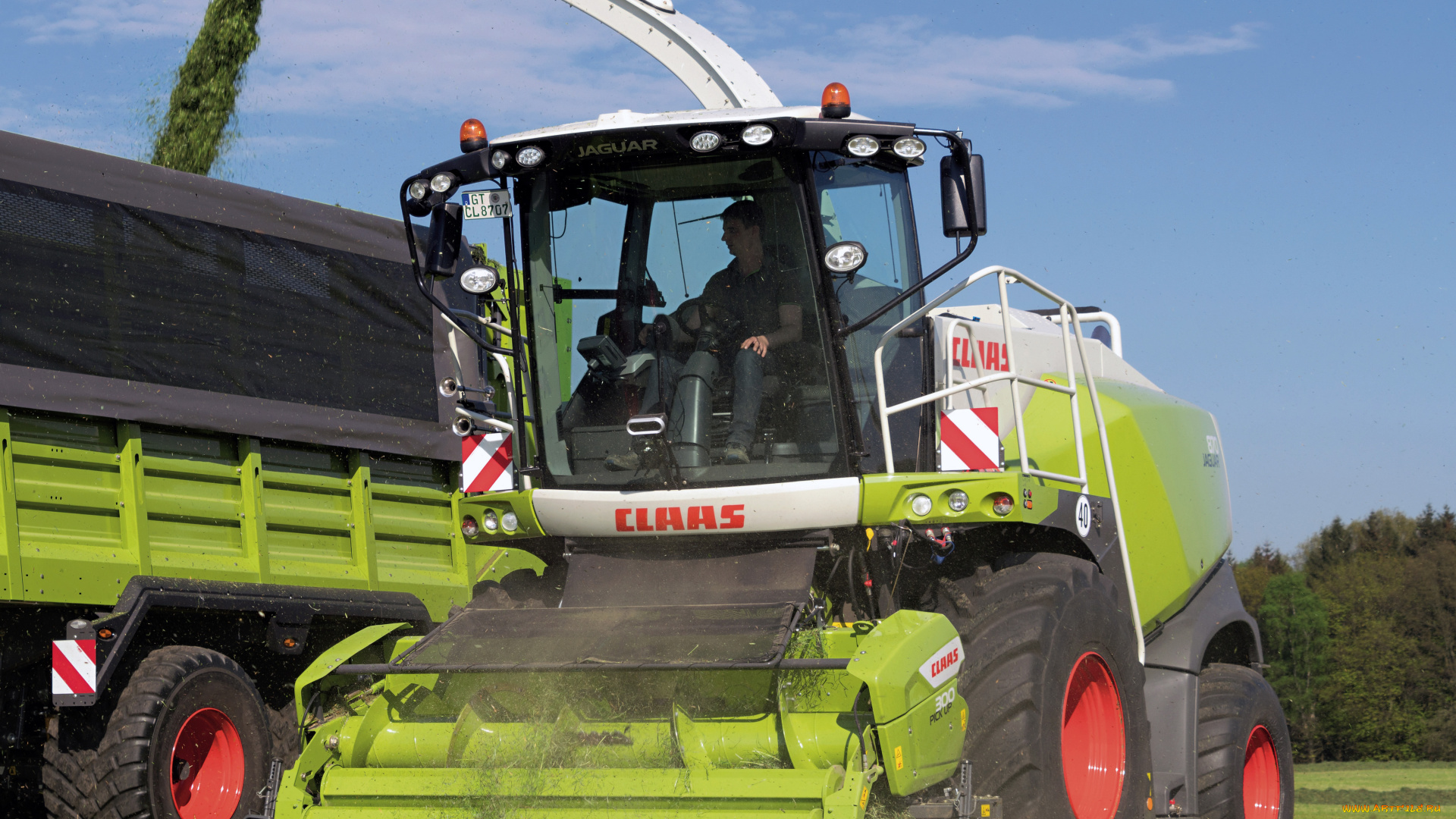 техника, комбайны, claas