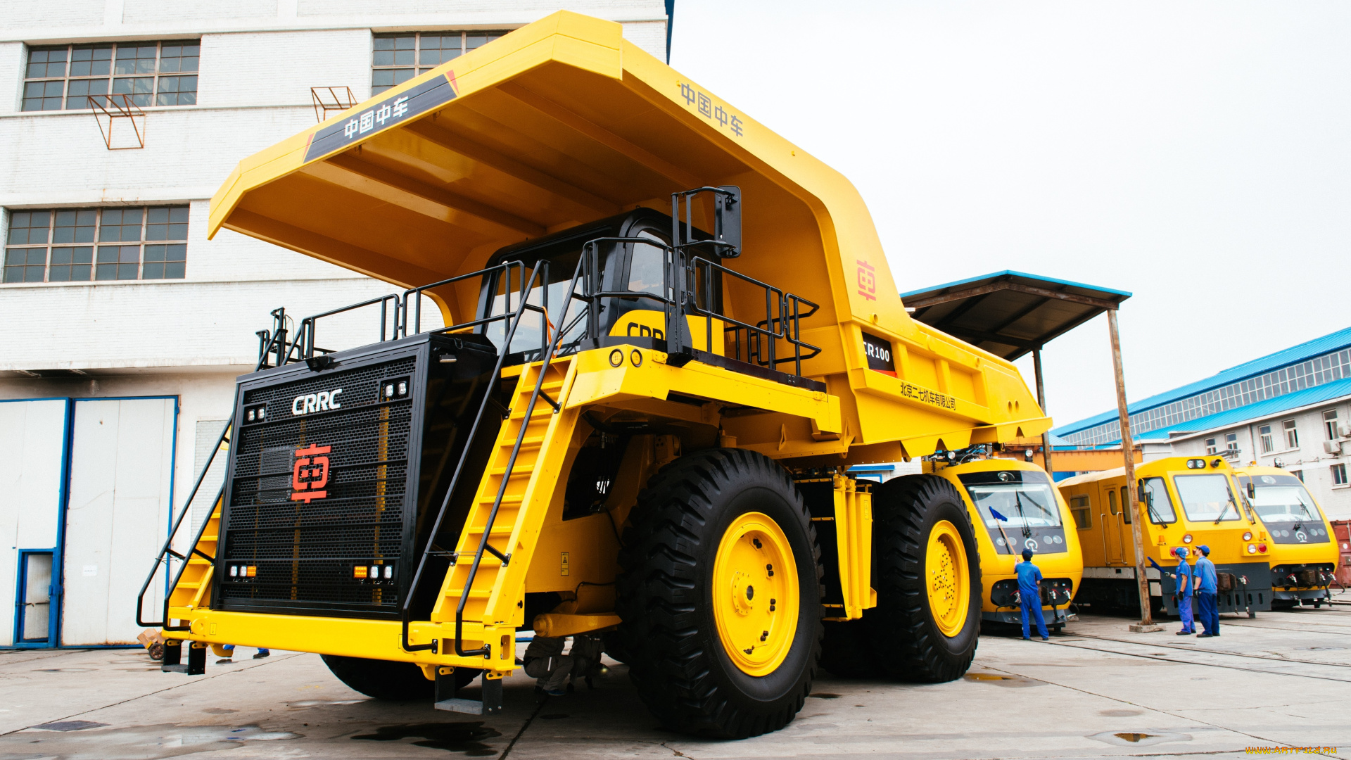 техника, строительная, техника, crrc