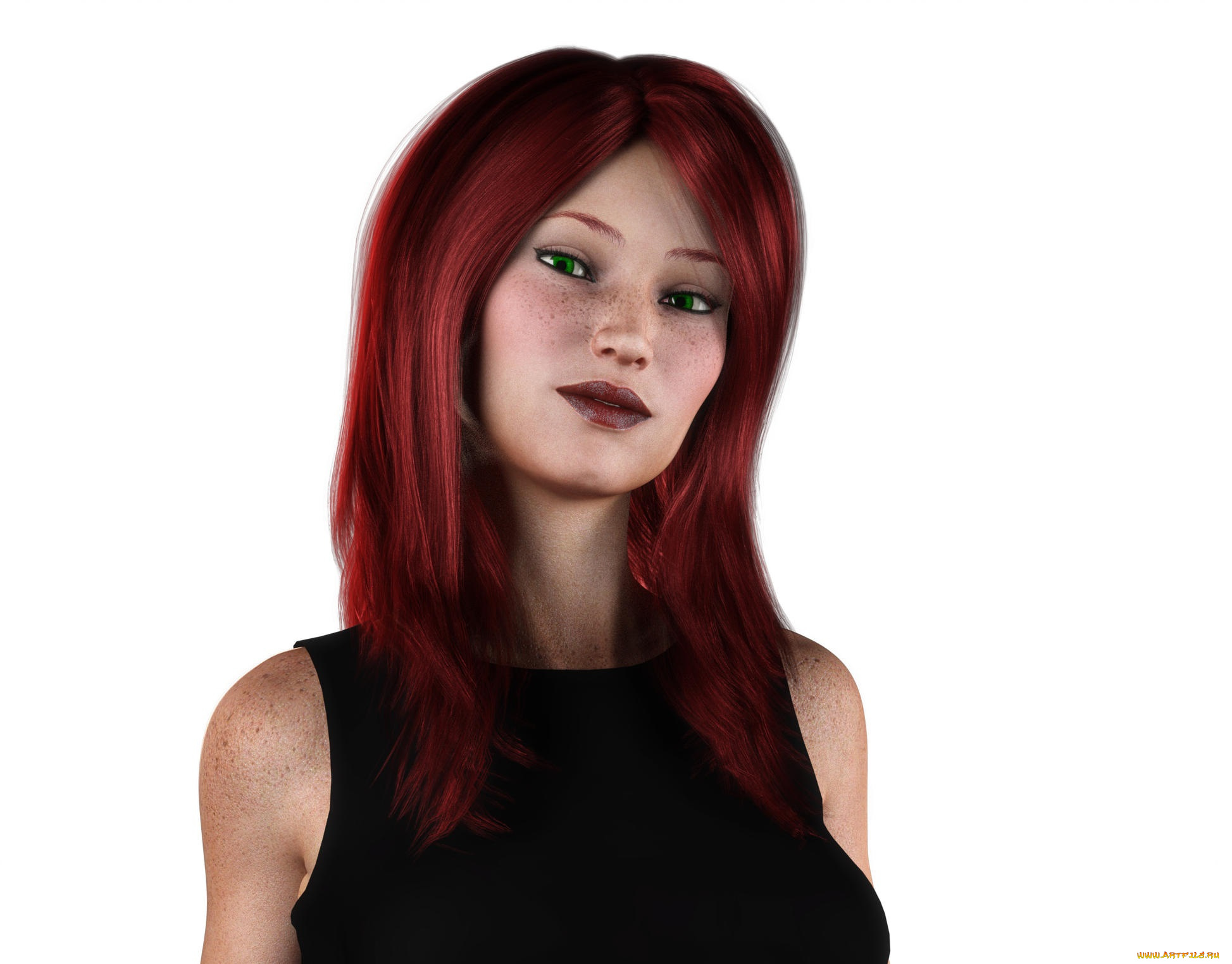 3д, графика, люди, , people, девушка, взгляд, фон