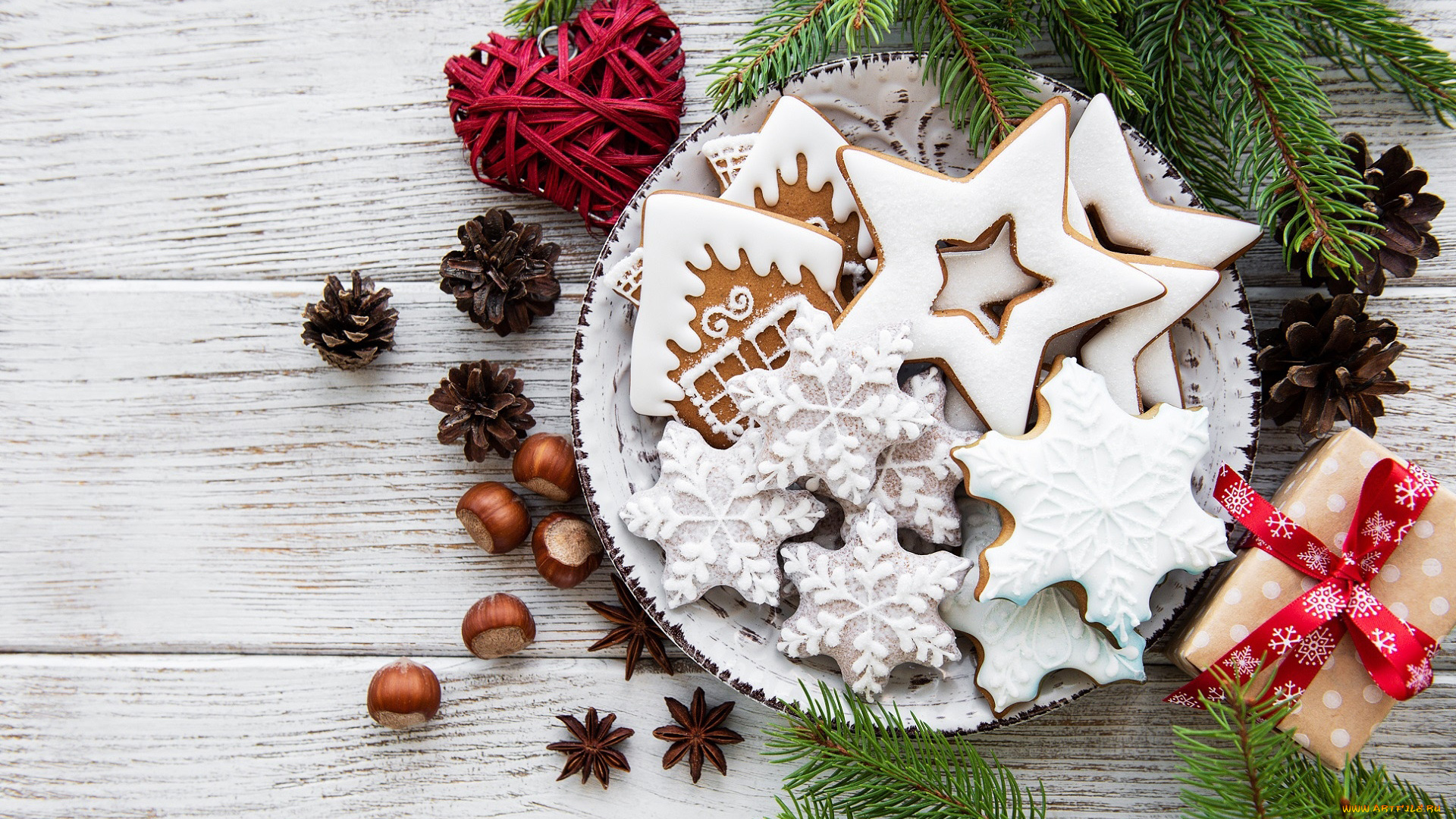 праздничные, угощения, пряники