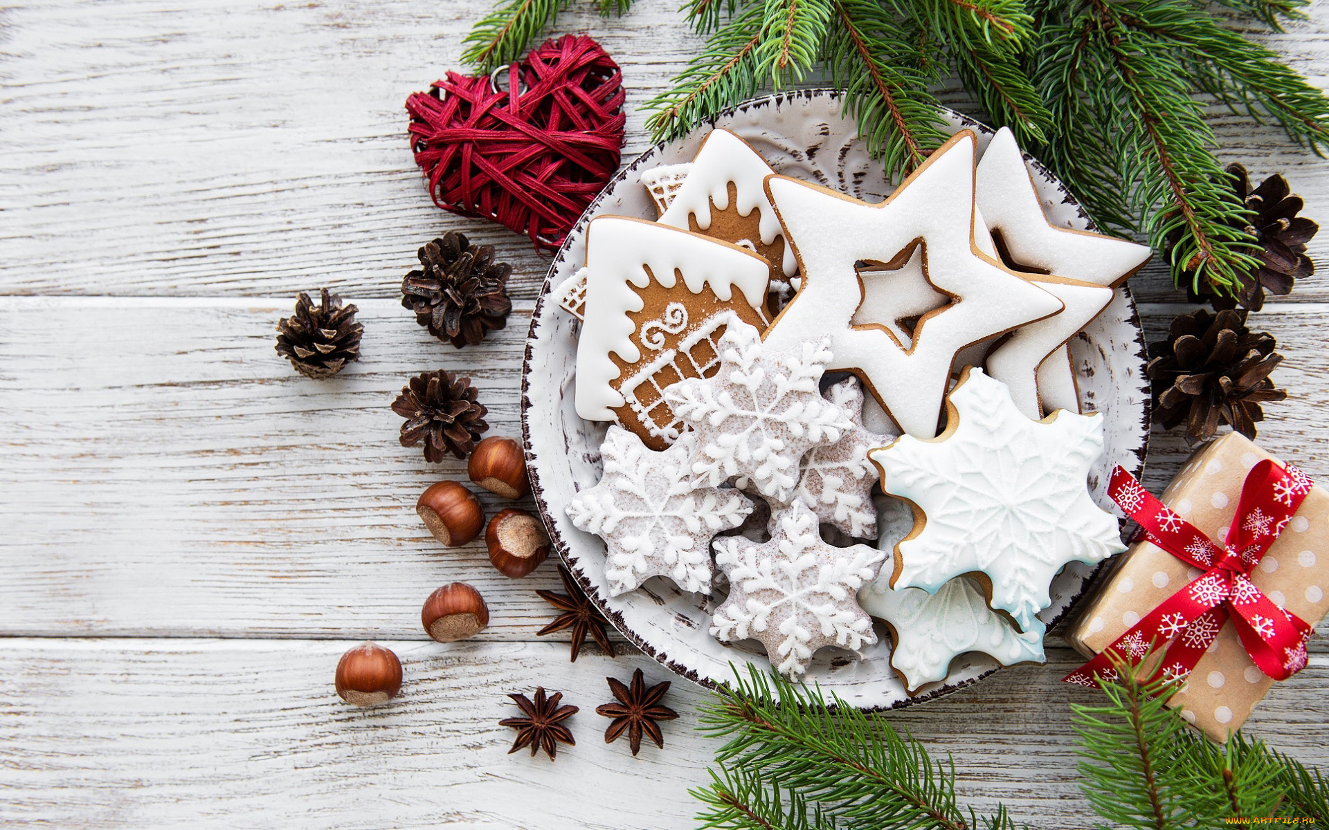 праздничные, угощения, пряники